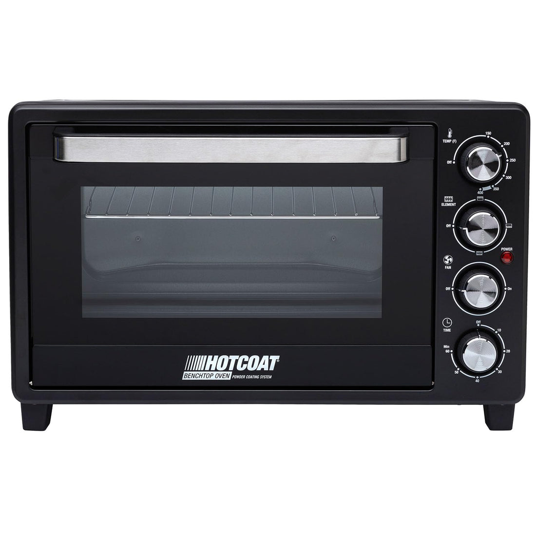 Eastwood Hotcoat Bench Top Powder Coating Oven | Easy-to-Use Compact Powder Coat Curing Oven for Small to Mid-Size Coating Projects | Operates on 150-400°F, 120V, 1600W with Built-in Timer