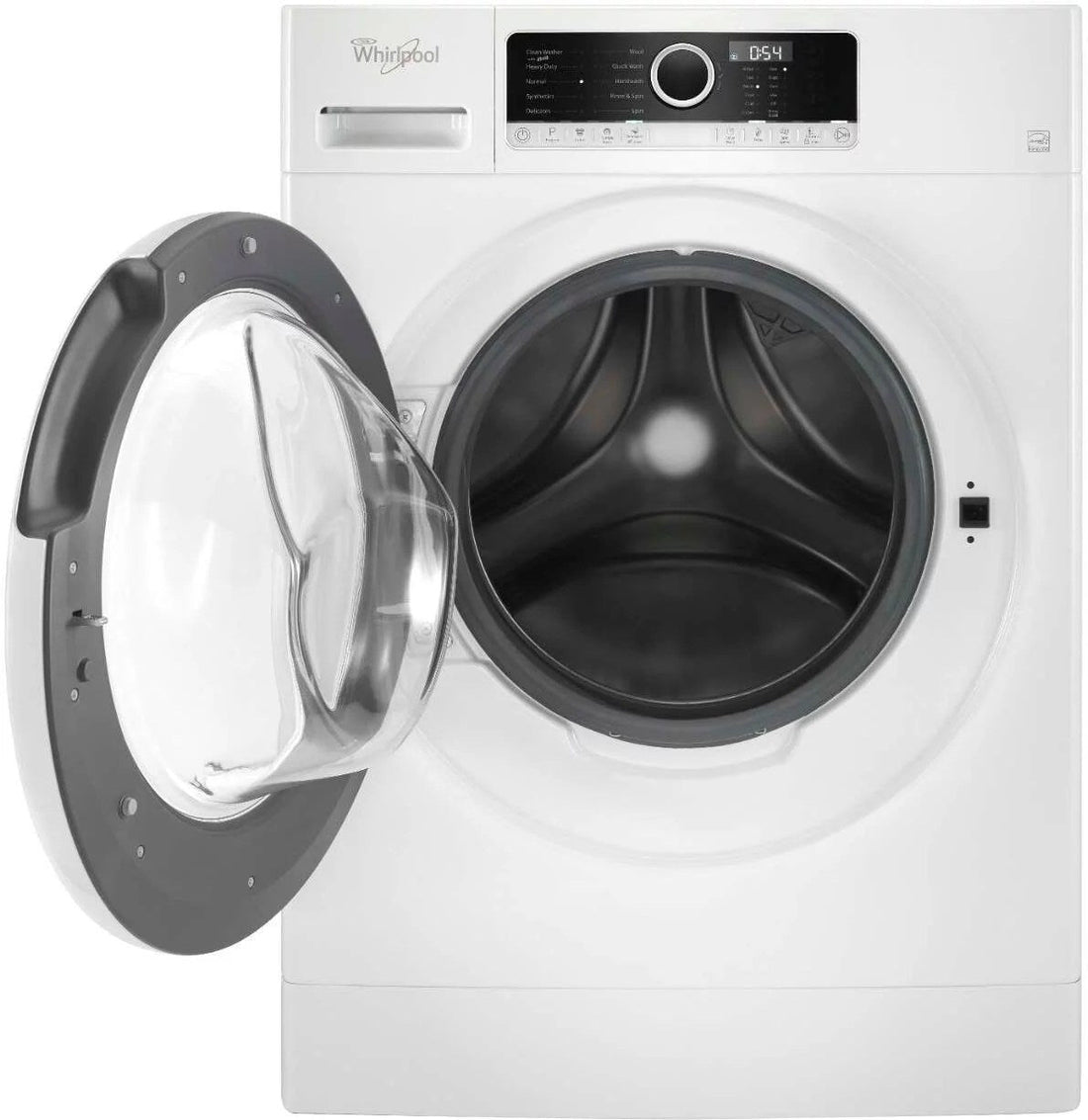Whirlpool – 1.9 Cu. Ft. High Efficiency Stackable Front-Load Washer with Detergent Dosing Aid – White
