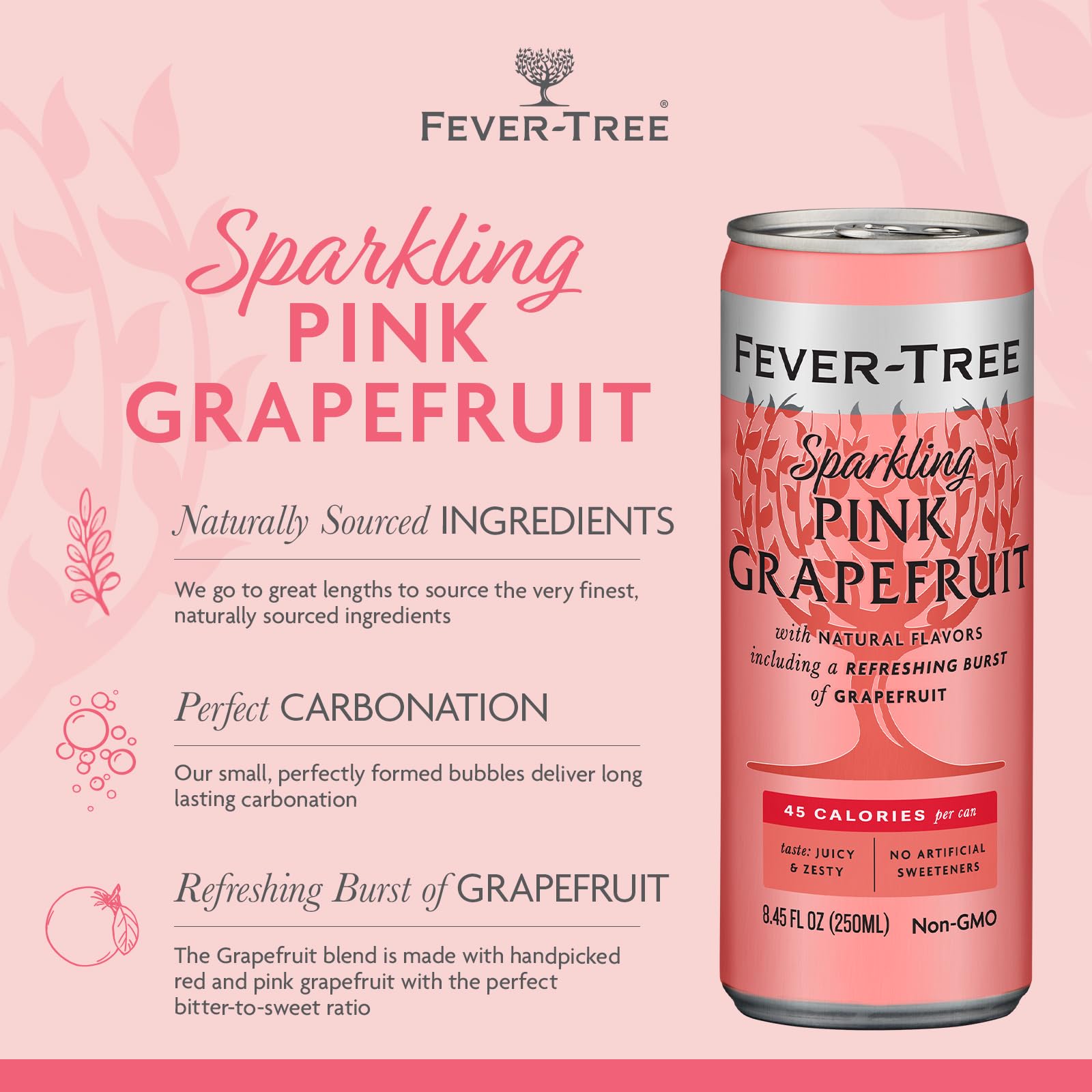 Fever Tree Club Soda Club Soda - Premium Quality Delicate with perfect carbonation - Refreshing Beverage for Cocktails & Mocktails. Naturally Sourced Ingredients, No Artificial Sweeteners or Colors - 5.07 Fl Oz (Pack of 24)(Packaging May Vary)