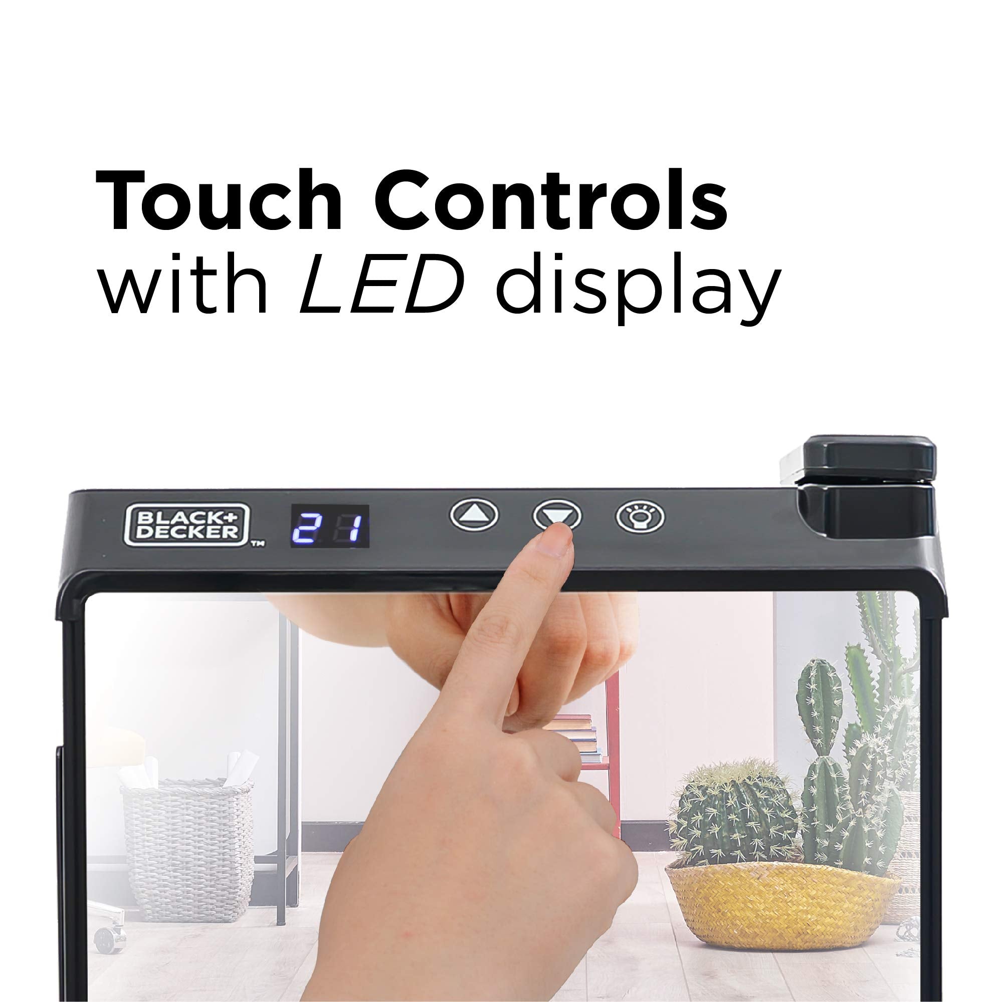 BLACK+DECKER BD60026 Wine Cellar with LED Display (8-Bottle Capacity)