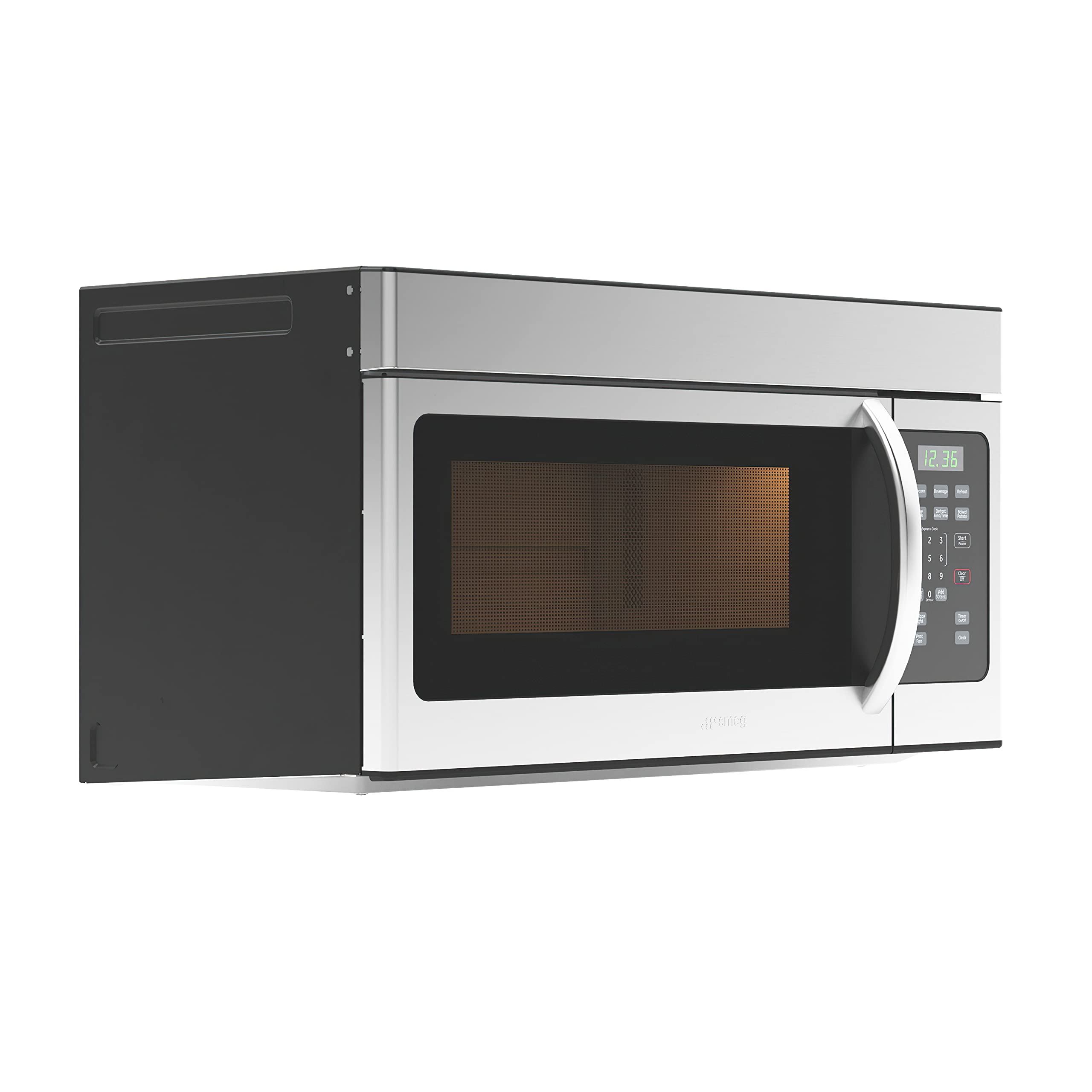 KoolMore Reserve Built-in Microwave Convection Oven with Air Fry, 3-in-1 Combo, Sensor Cook, Soft-Close Door, Stainless Steel, 24 in. / 1.6 cu. ft. with NEMA 5-20P Plug in Black