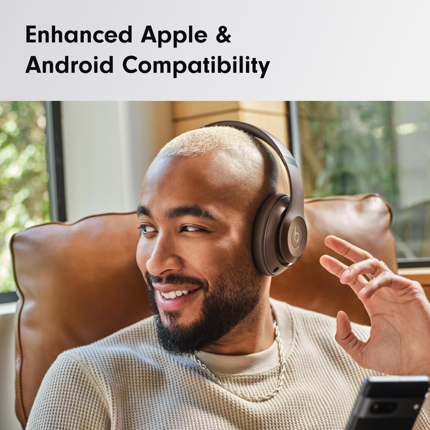 Beats Studio Pro Premium Wireless Over-Ear Headphones- Up to 40-Hour Battery Life, Active Noise Cancelling, Great for Travel & Commuting, USB-C Lossless Audio, Apple & Android Compatible -Black