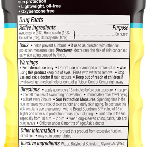 Neutrogena Beach Defense Water Resistant Sunscreen Body Lotion with Broad Spectrum SPF 70, Oil-Free and Fast-Absorbing, 6.7 oz