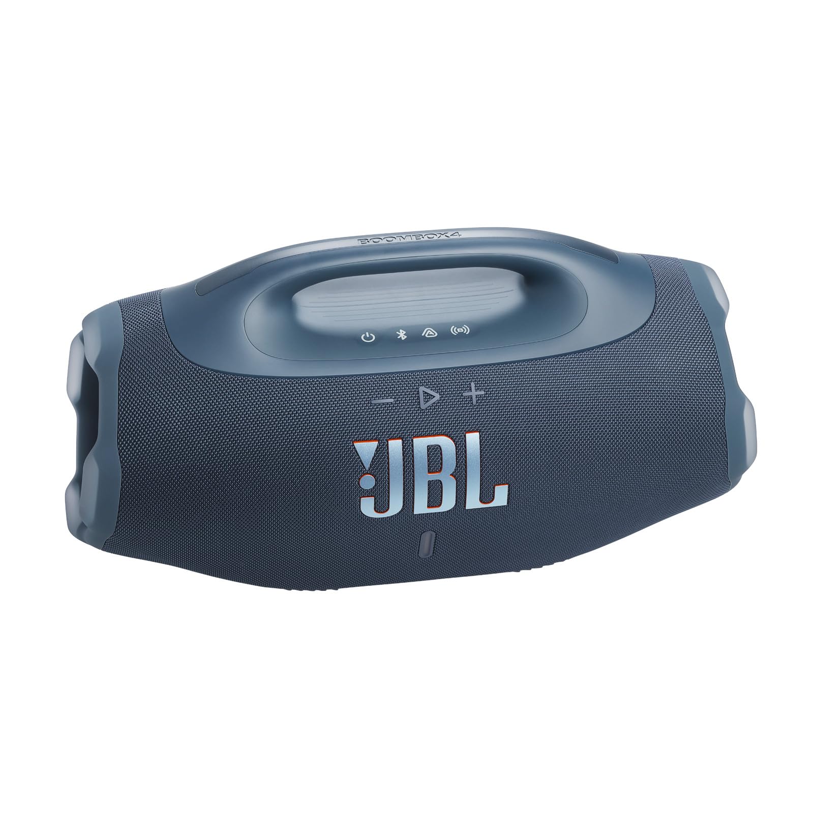 JBL Boombox 4 - Most Powerful Portable Waterproof Speaker with Massive Pro Sound, Up to 34 Hours of Playtime, & Multi-Speaker Connection by Auracast™ (Black)