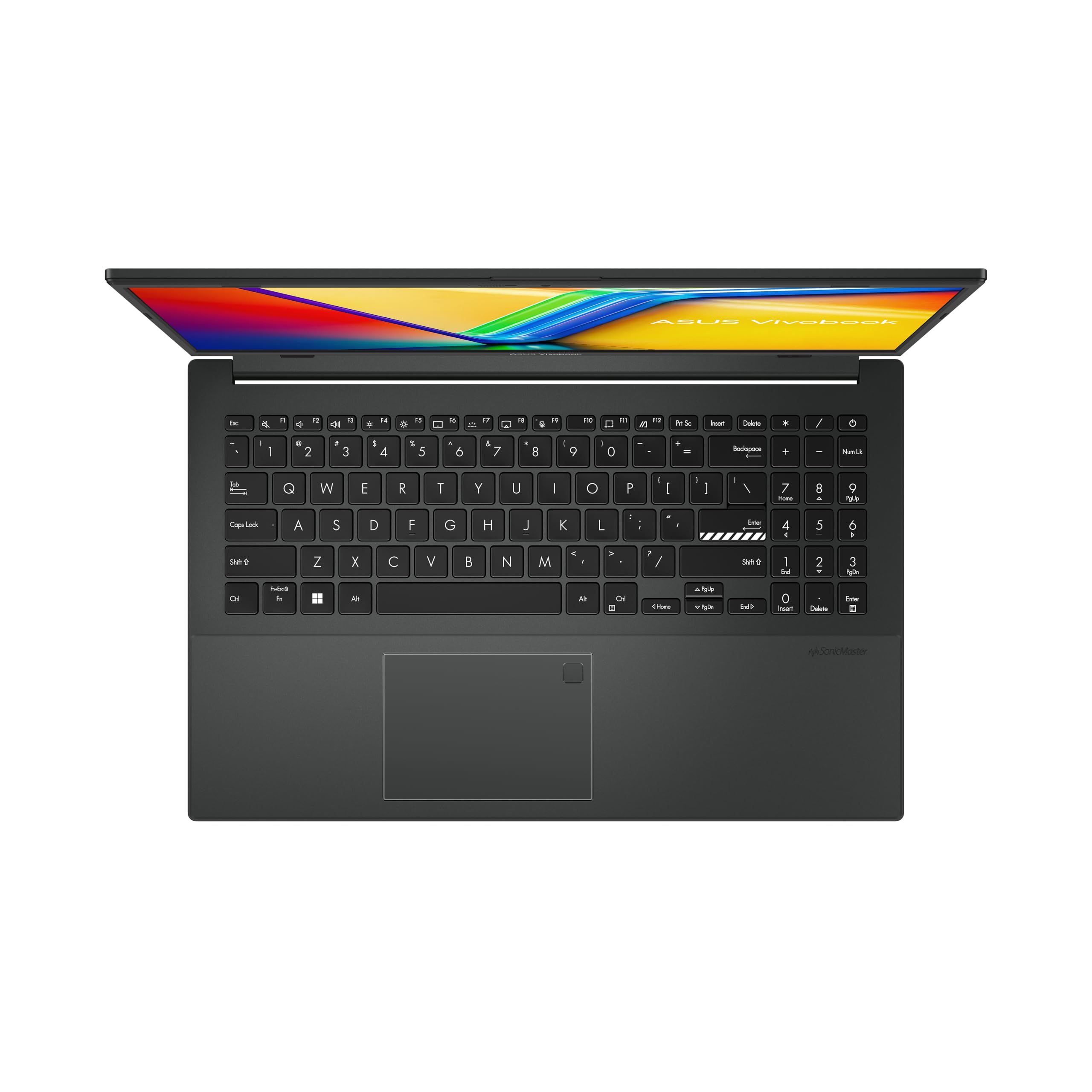 ASUS Vivobook Go 15.6” FHD Slim Laptop, AMD Ryzen 3 7320U Quad Core Processor, 8GB DDR5 RAM, 256GB SSD, Windows 11 Home, Fast Charging, Webcam Shield, Military Grade Durability, Black, E1504FA-AB34