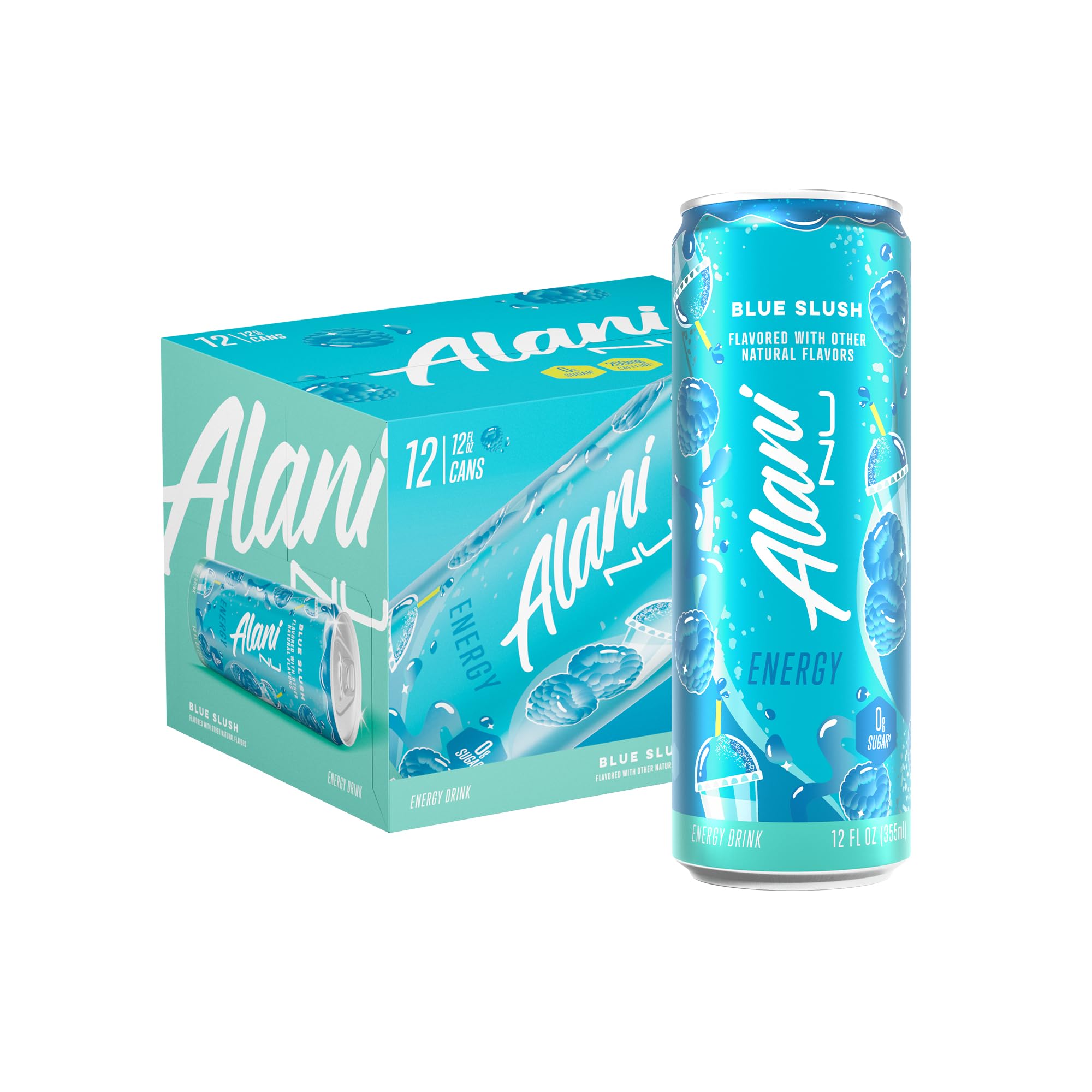 Alani Nu CHERRY TWIST Sugar Free, Low Calorie Energy Drinks, 200mg Caffeine, Biotin B Vitamins, Zero Sugar, 15 Calories, 12 Fl Oz Cans, 12 Pack0