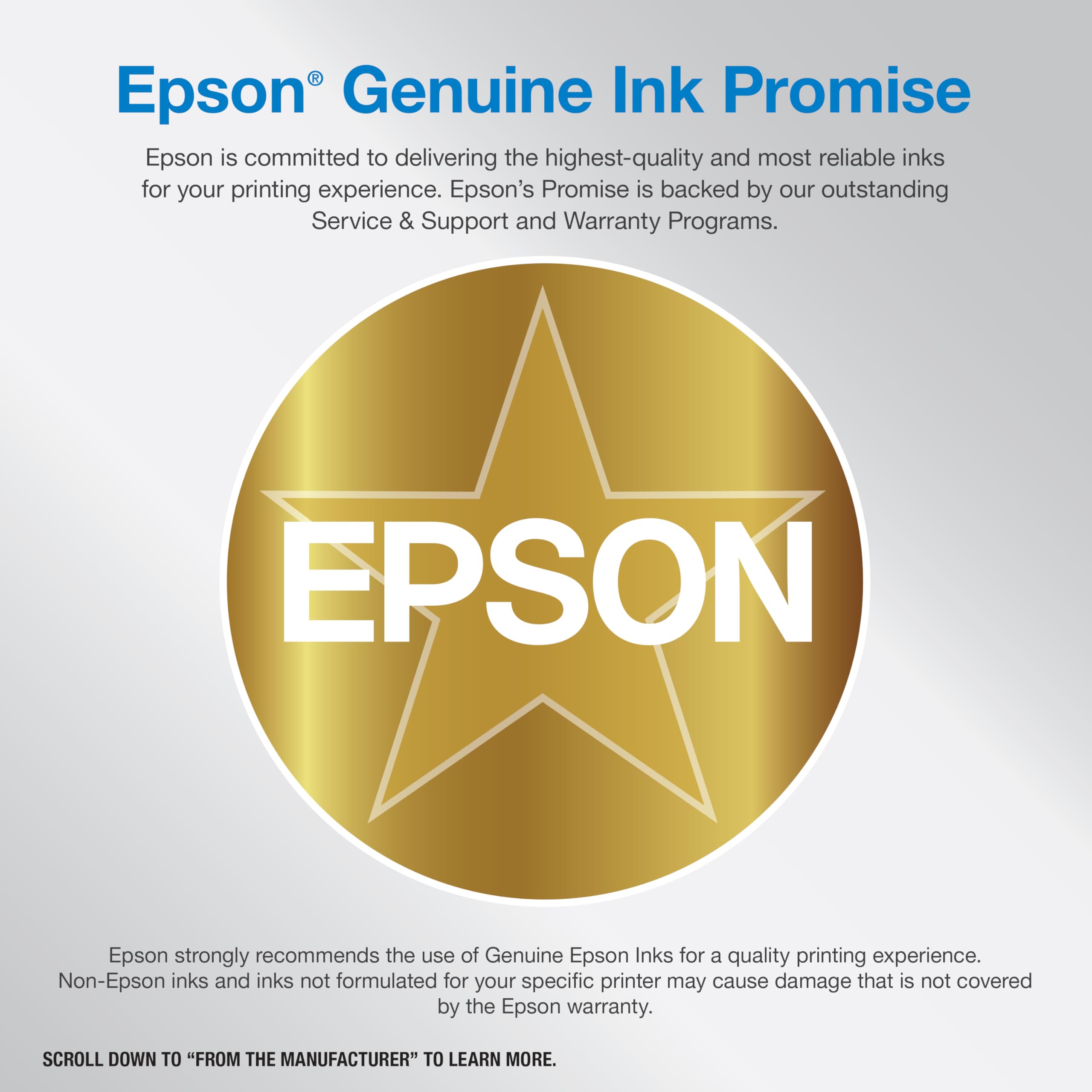 Epson EcoTank ET-2800 Wireless Color All-in-One Cartridge-Free Ink Supertank Printer with Scan and Copy for Home Use, Black