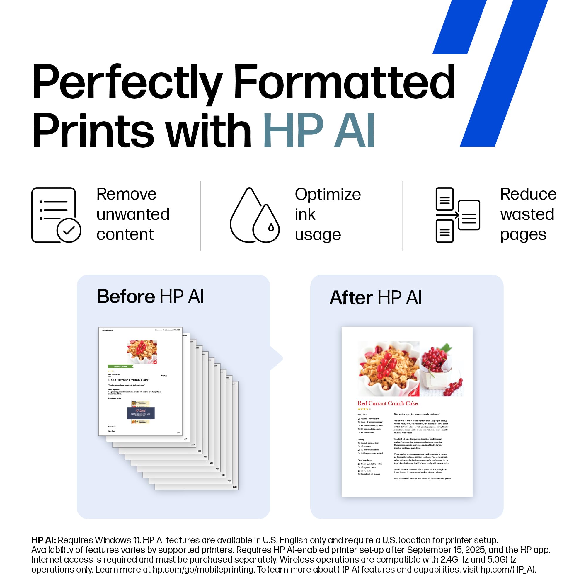 HP Smart Tank 5101 Wireless All-in-One Refillable Printer, Scanner, Copier with 2 Years of Ink Included, Wireless (2.4ghz only) Printer-for-Home use (1F3Y0A)