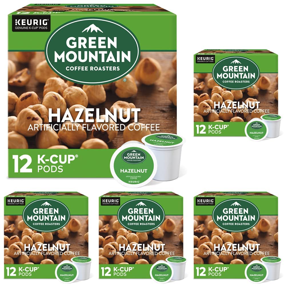 Green Mountain Coffee Roasters Caramel Vanilla Cream Keurig Single-Serve K-Cup pods, Light Roast Coffee, 72 Count