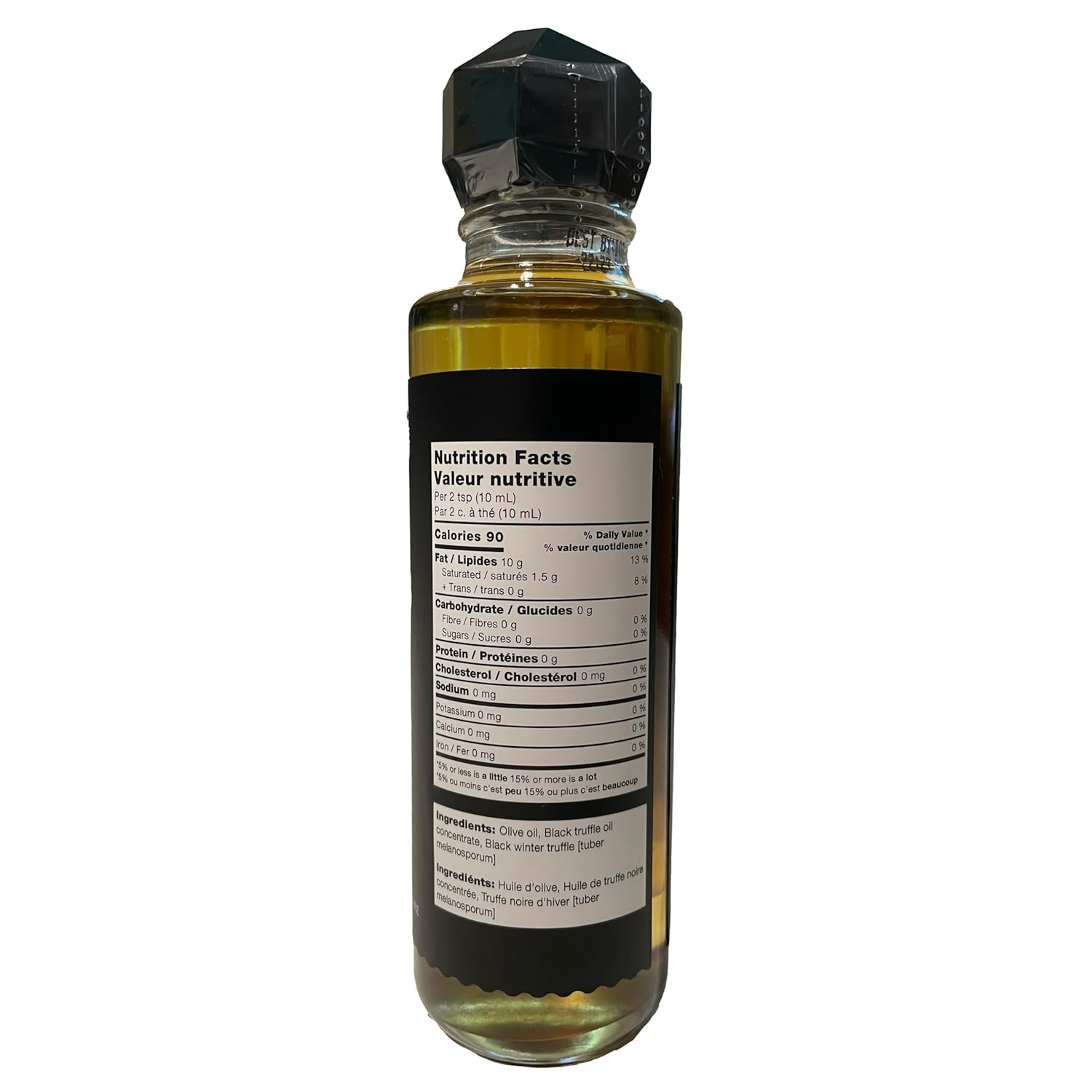 TRUFF Black Truffle Oil - Black Truffle Infused Olive Oil - Gourmet Dressing, Seasoning, Marinade, or Drizzle, Non-GMO, Gluten-Free, 5.6 fl.oz