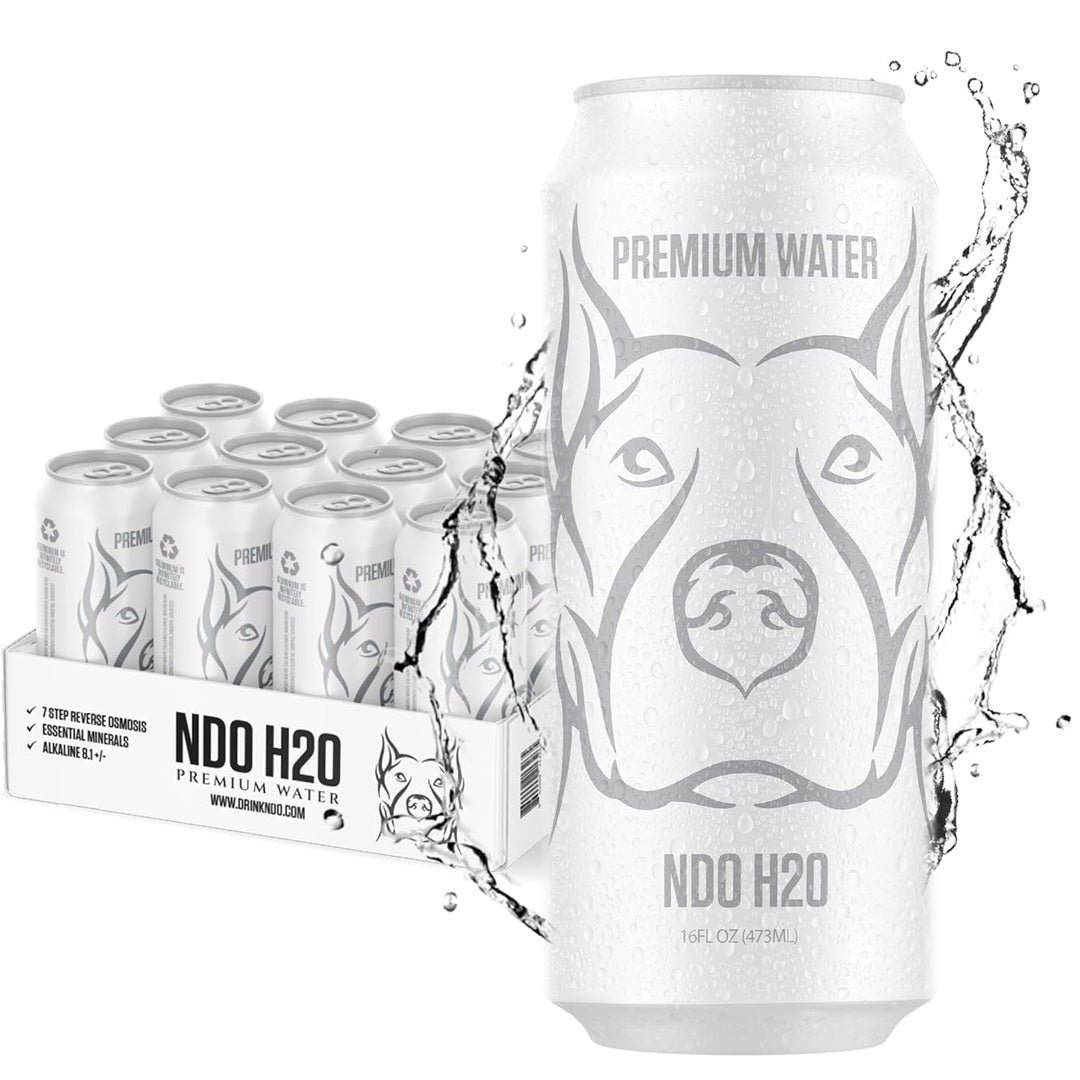 NO DAYS OFF Premium Water - 12 Pack, 16 fl oz, Still - 8.1pH Alkaline Ultra-Purified Reverse Osmosis with Electrolytes & Minerals - Calcium, Magnesium, Potassium - BPA-free 100% Recyclable Cans