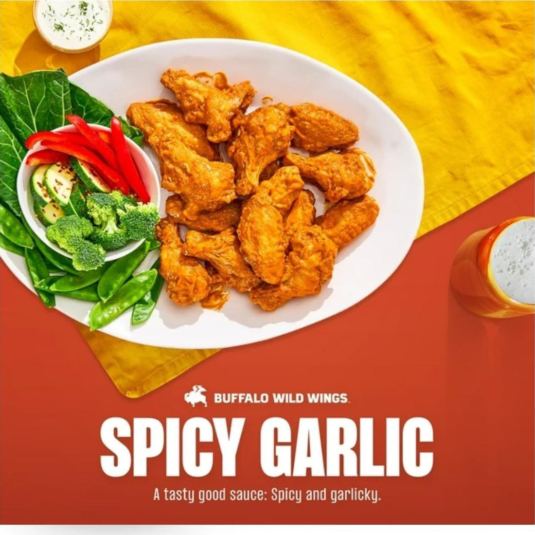 Buffalo Wild Spicy Garlic Sauce - Pack of 2 - Perfect on Anything - Elevate Your Sauce Game - Delicious Classic Flavors that People Love