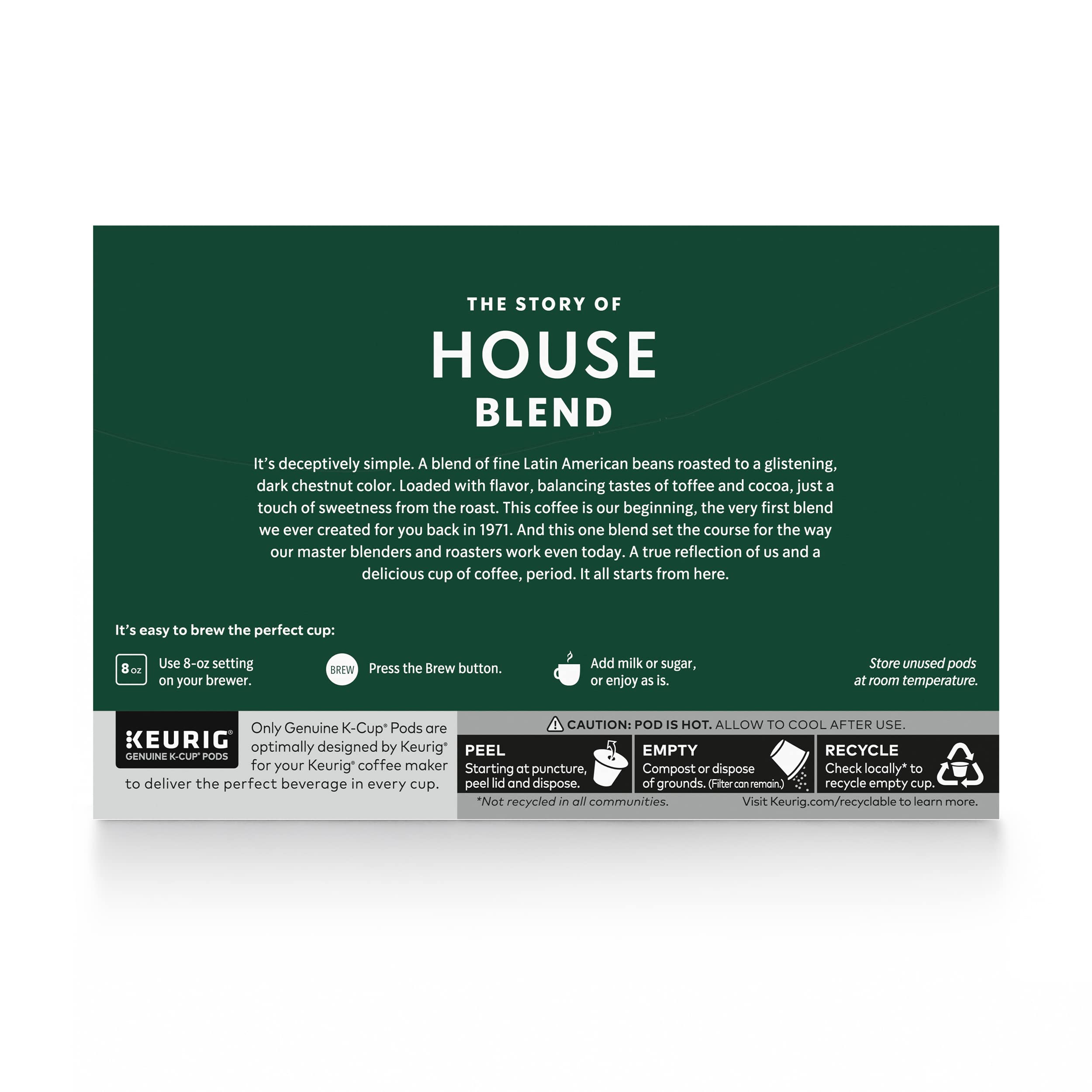 Starbucks K-Cup Coffee Pods, Medium Roast Hot or Iced Coffee, Pike Place Roast, 96 Keurig Pods