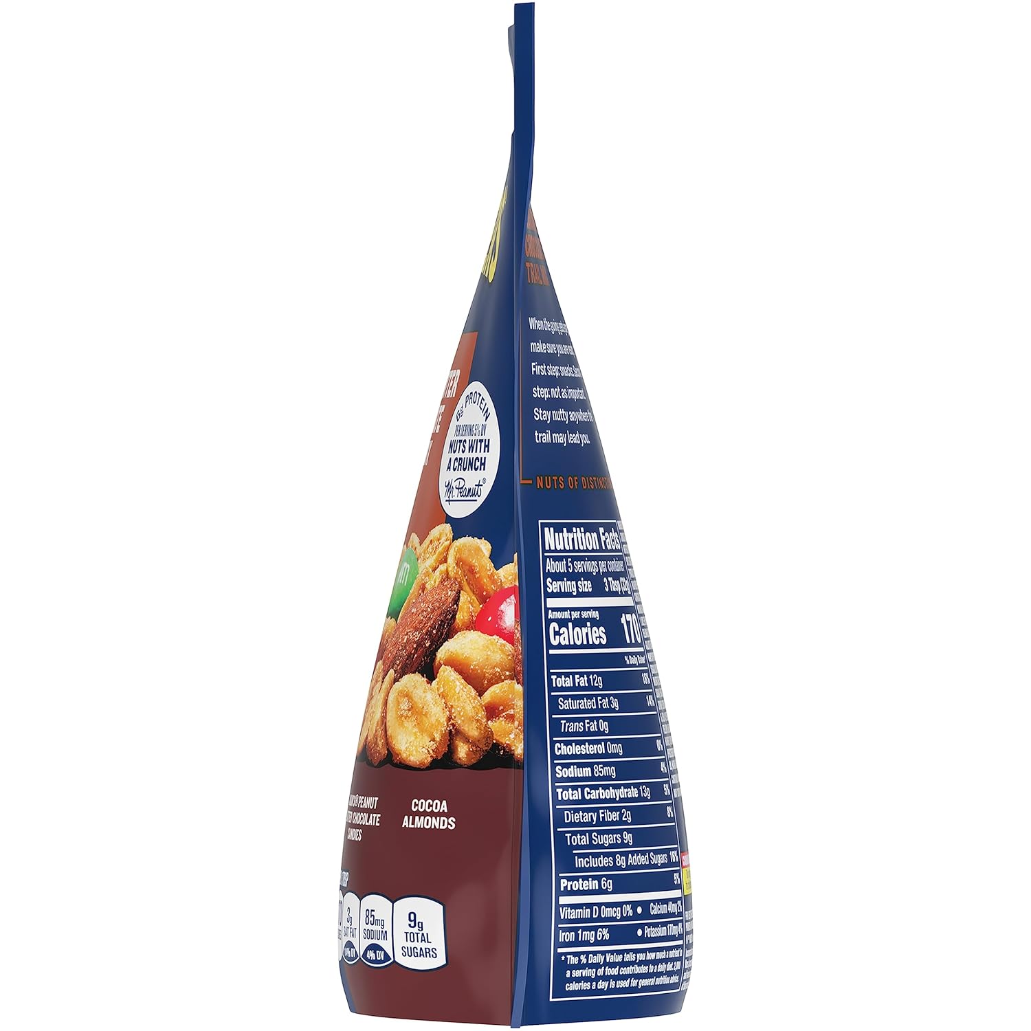 PLANTERS Tropical Fruit & Nut Trail Mix - Mixed Nuts Trail Mix Snack Packs, 6 oz Bags (Pack of 12)