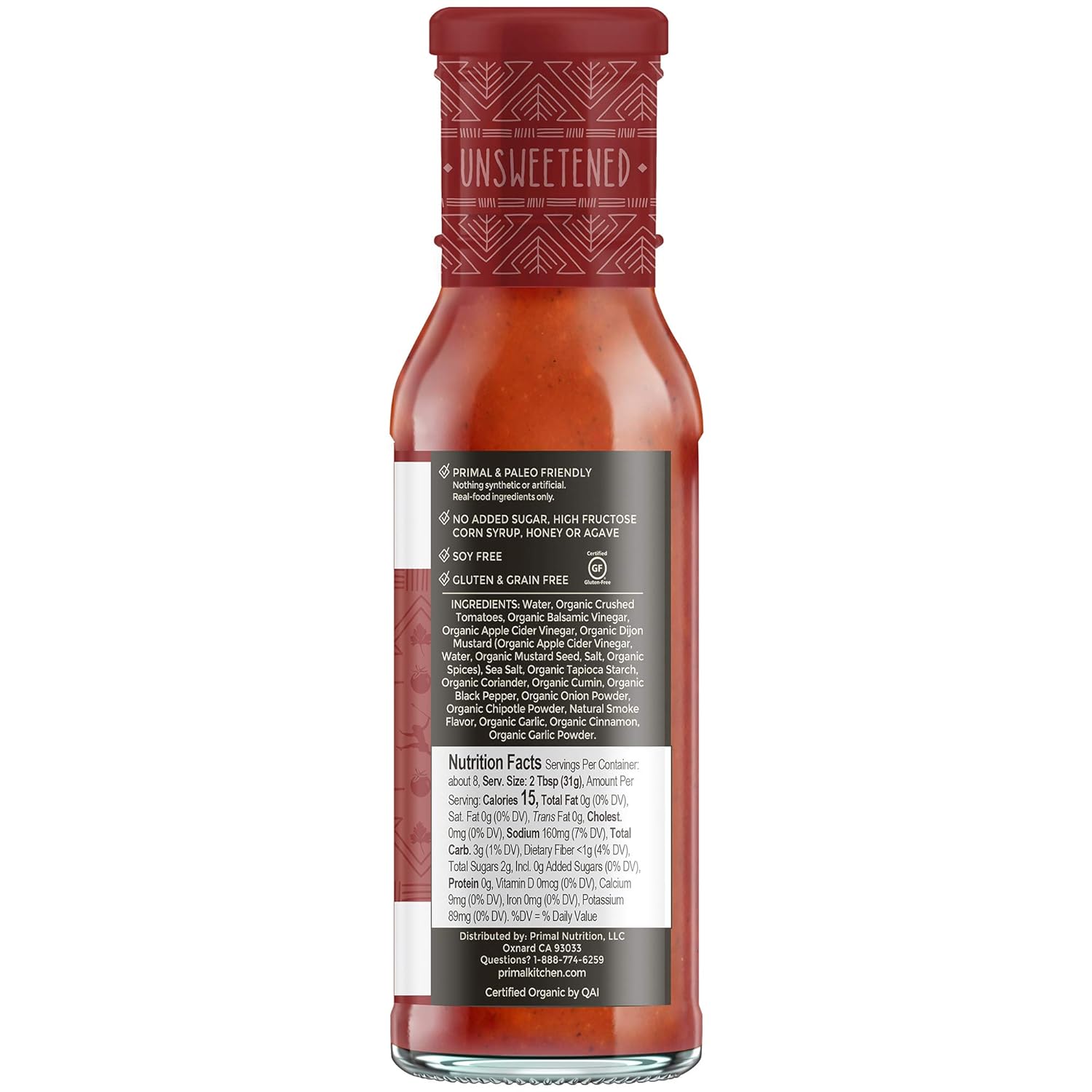 Primal Kitchen Organic Original BBQ, Golden BBQ & Steak Sauce 3-Pack, Made with Real Ingredients, No Cane Sugar or Corn Syrup