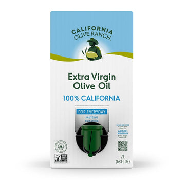 California Olive Ranch, 100% California Bag-in-Box Extra Virgin Olive Oil, 2L (Pack of 1)