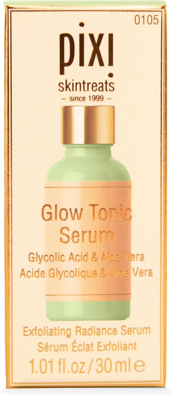 Pixi Glow Tonic With Glycolic Acid And Aloe Vera 30Ml - Hydrates And Nourishes Skin And Radiant Complexion.