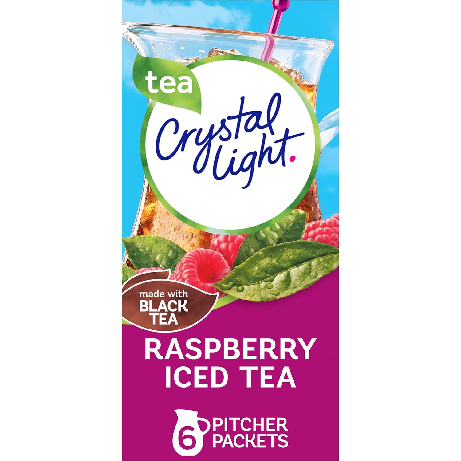 Crystal Light Pink Lemonade Drink Mix (8-Quart), 1.9-Ounce Canisters (Pack of 4)