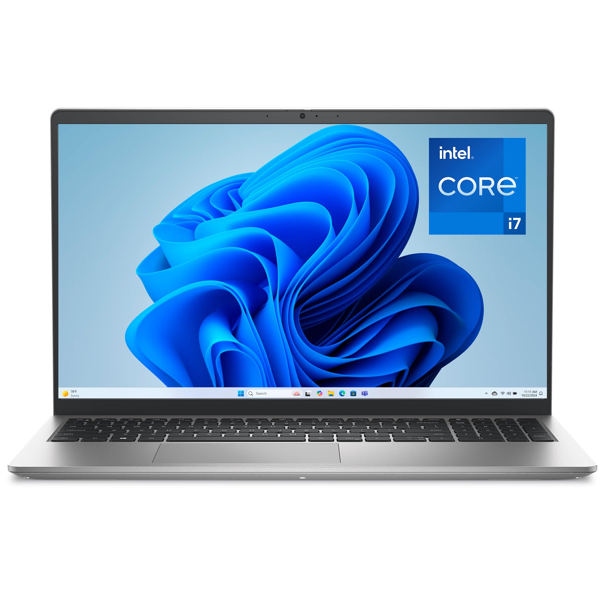 Dell 15 Laptop DC15250-15.6-inch FHD 120Hz Display, Intel Core 3 Processor 100U, 8GB DDR4 RAM, 512GB SSD, Intel UHD Graphics, Windows 11 Home, Onsite Service - Carbon Black
