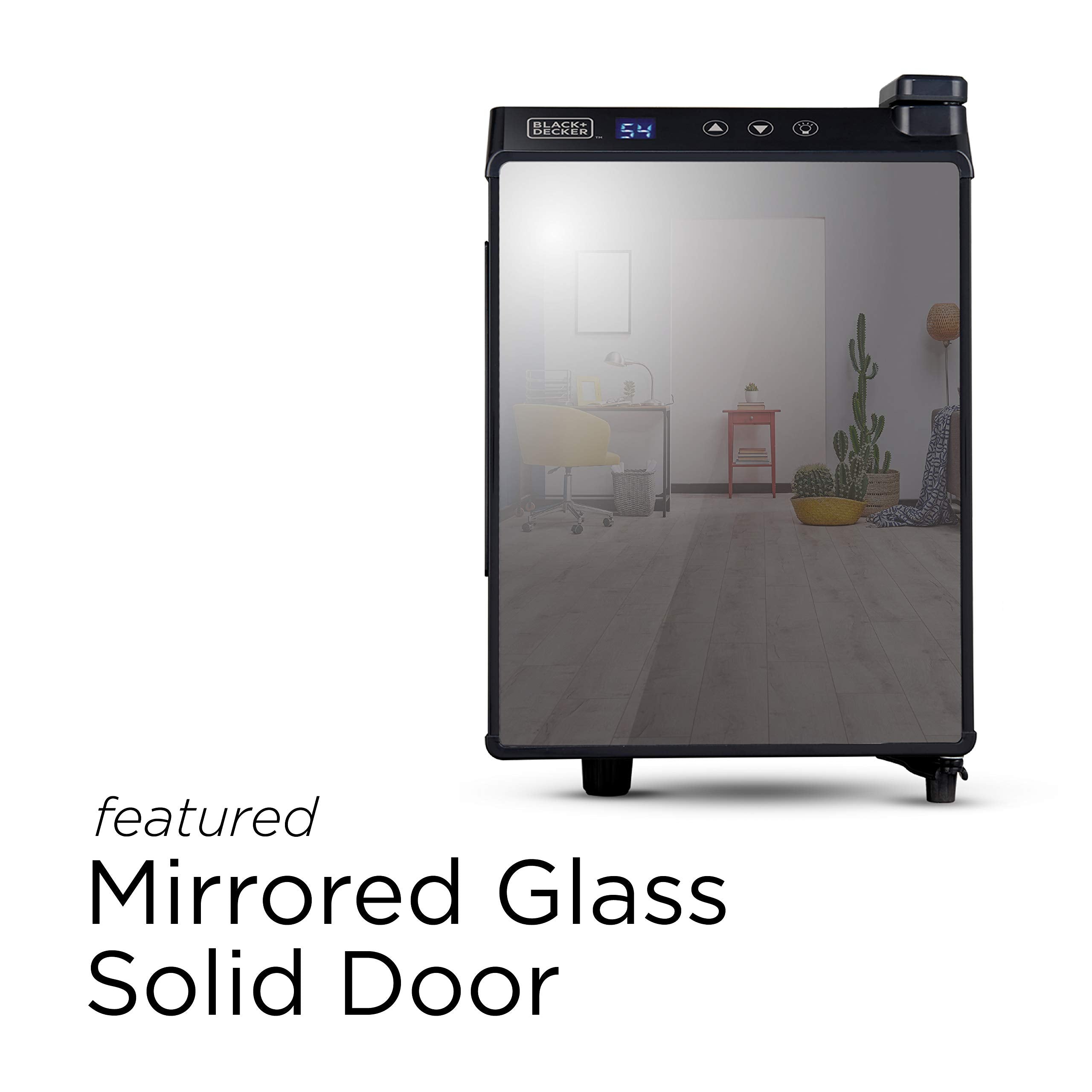 BLACK+DECKER BD60026 Wine Cellar with LED Display (8-Bottle Capacity)