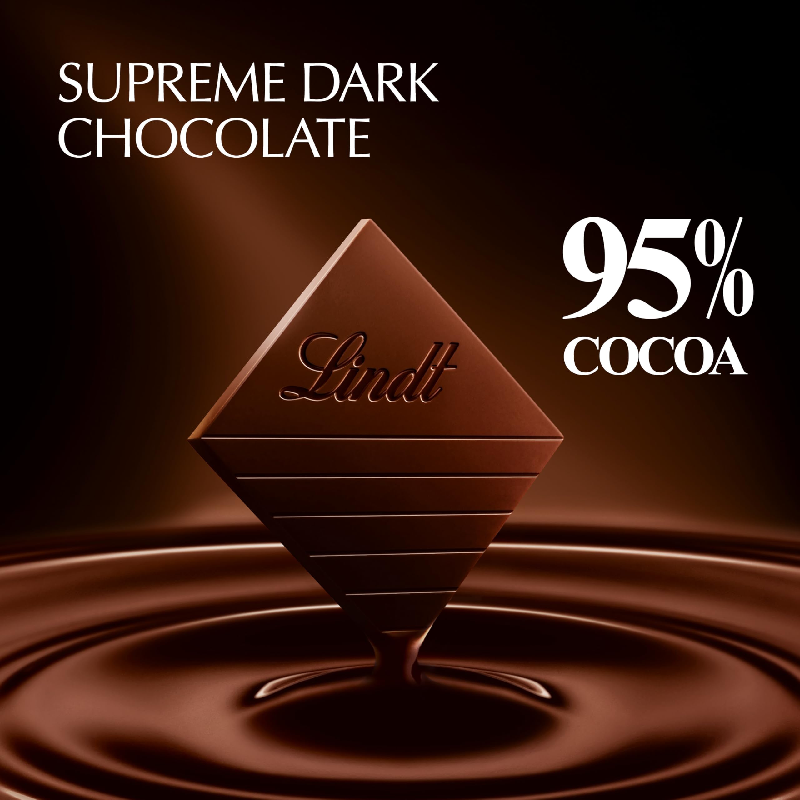 Lindt EXCELLENCE 85% Cocoa Dark Chocolate Bar, Dark Chocolate Candy, 3.5 oz. (12 Pack)