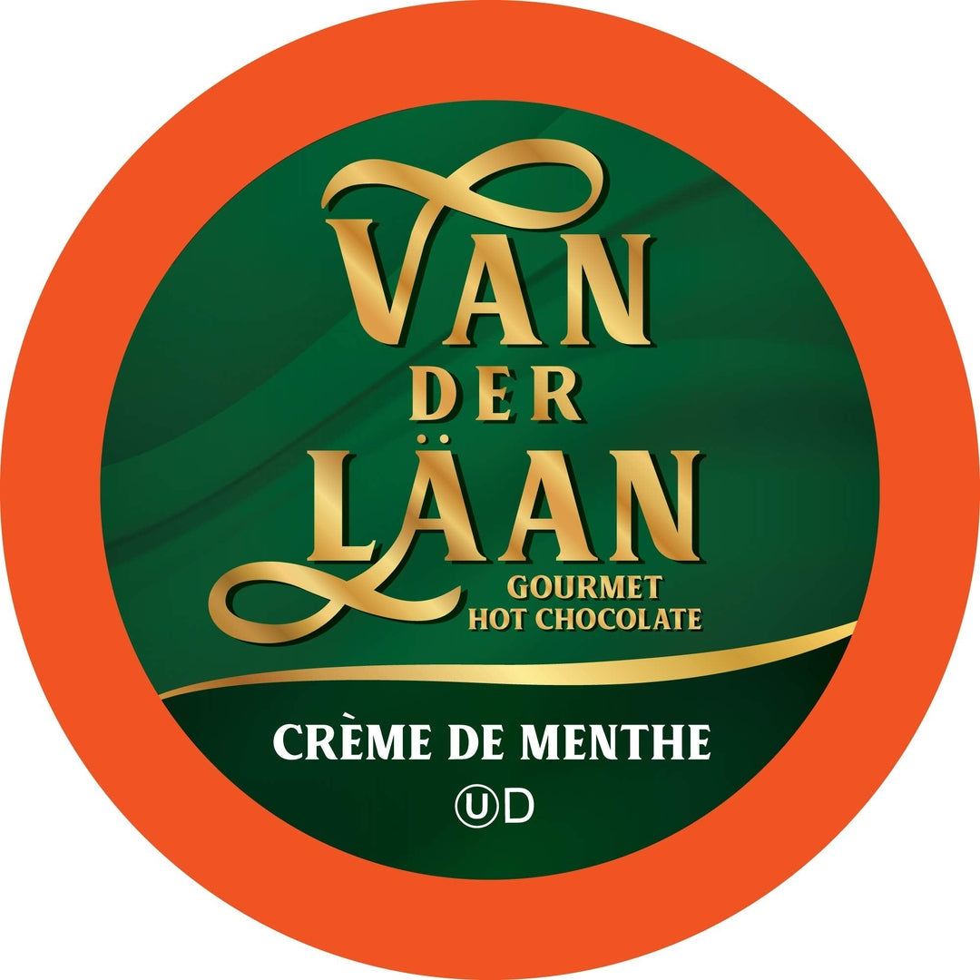 Van Der Laan Chocolate Hot Cocoa Pods, Dark Chocolate Gourmet Dutch Chocolate Compatible with K Cup Brewers Including 2.0, 40 Count