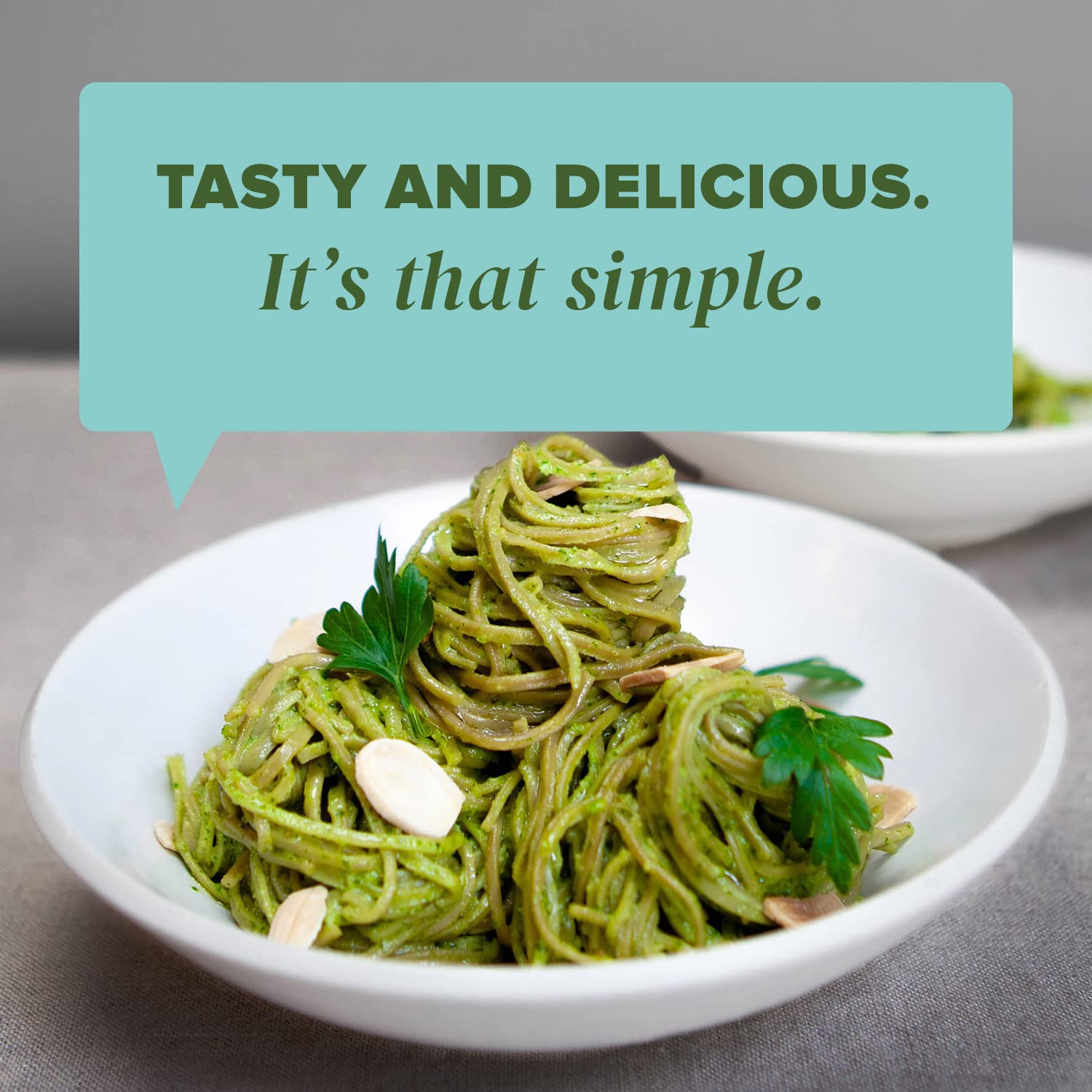Explore Cuisine Organic Edamame Spaghetti - Pack of 6 (8 oz) - Easy-to-Make Gluten Free Pasta - High in Plant Protein & Fiber - Vegan, Keto Friendly, Non- GMO - 24 Total Servings