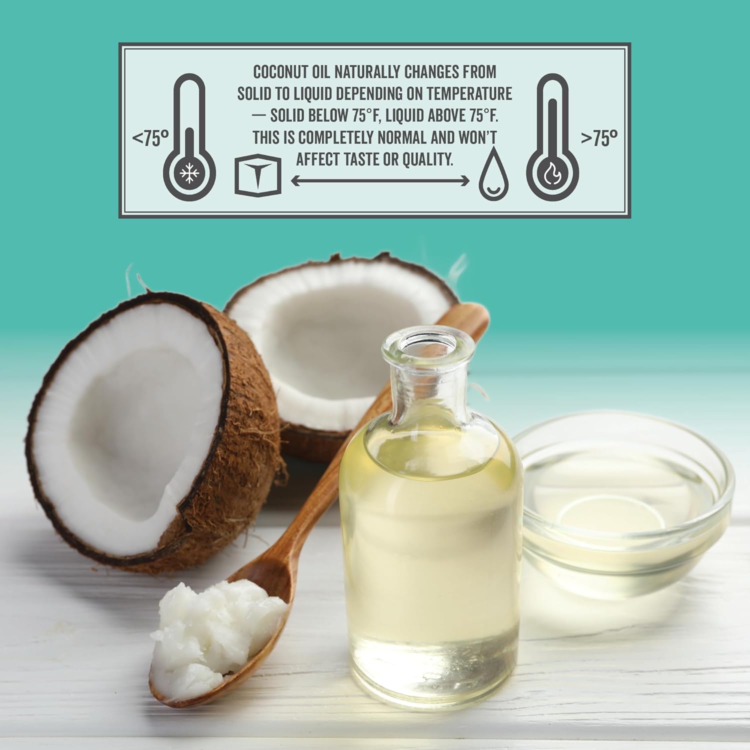 Island Fresh Organic Coconut Oil, Extra Virgin, Cold-Pressed, 54 fl oz – USDA Organic, Non-GMO for Cooking, Baking, Hair and Skin