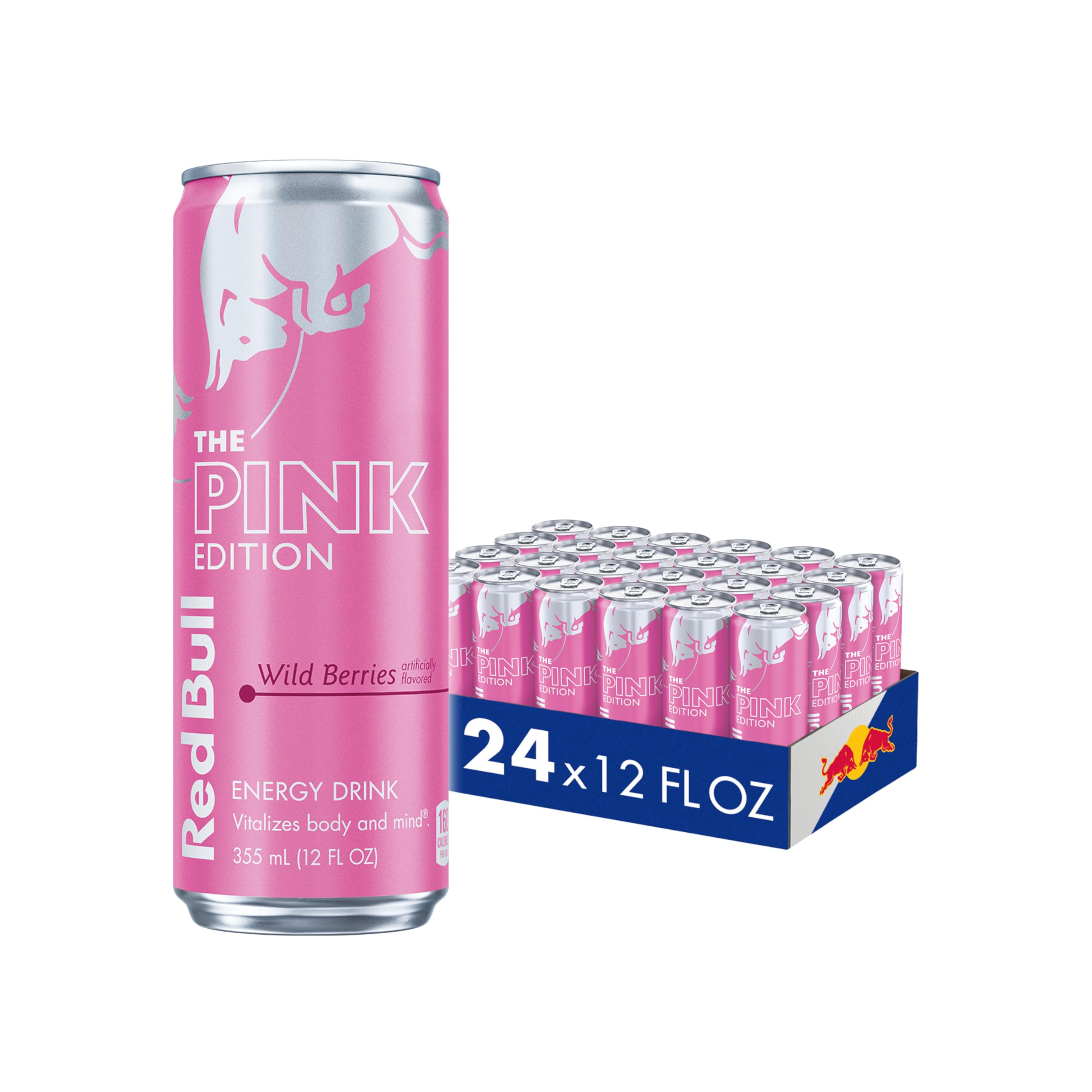 Red Bull Summer Edition Juneberry Energy Drink, 8.4 Fl Oz, 24 Cans