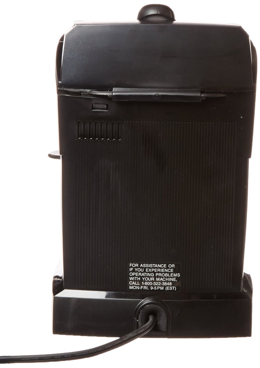 DeLonghi EC155 15 Bar Espresso and Cappuccino Machine, Black