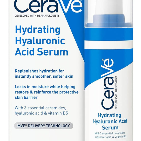 Cerave Hydrating Hyaluronic Acid Serum for Dry Skin 30ml