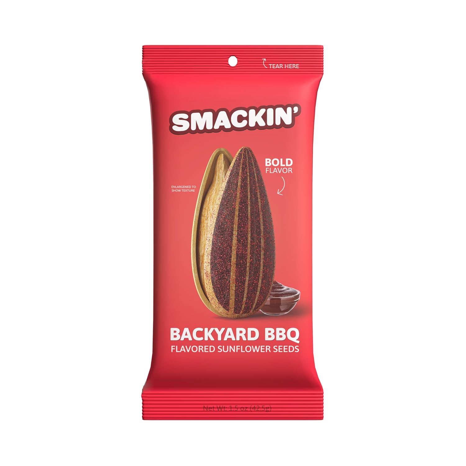 SMACKIN' Sunflower Seeds, Roasted Jumbo Small-Batch, American Made - Variety, 1.5oz bags (11 pack)