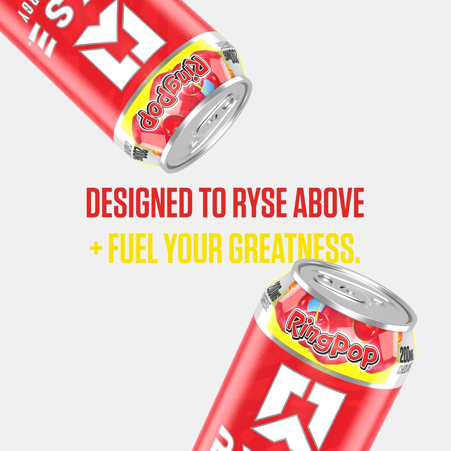 RYSE Fuel Energy Drink - Variety Pack - Sugar Free, Gluten Free & Vegan - 200mg Natural Caffeine, Taurine & Choline for Focus & Energy - No Artificial Colors - 16 fl oz Cans (12-Pack)