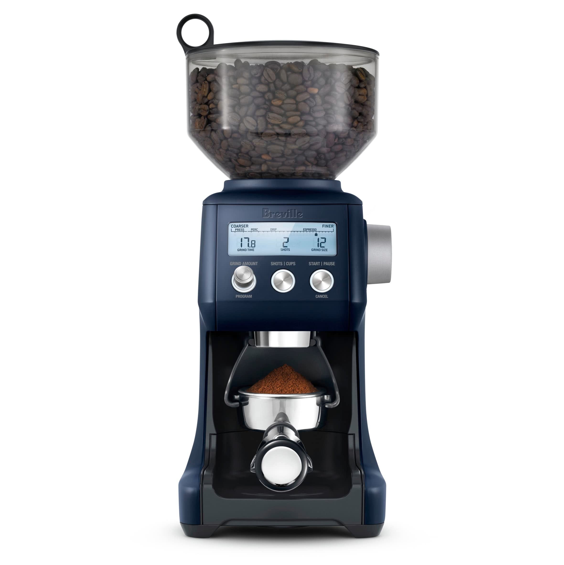 Breville BCG820BSS Smart Grinder Pro for Coffee and Espresso, Brushed Stainless Steel