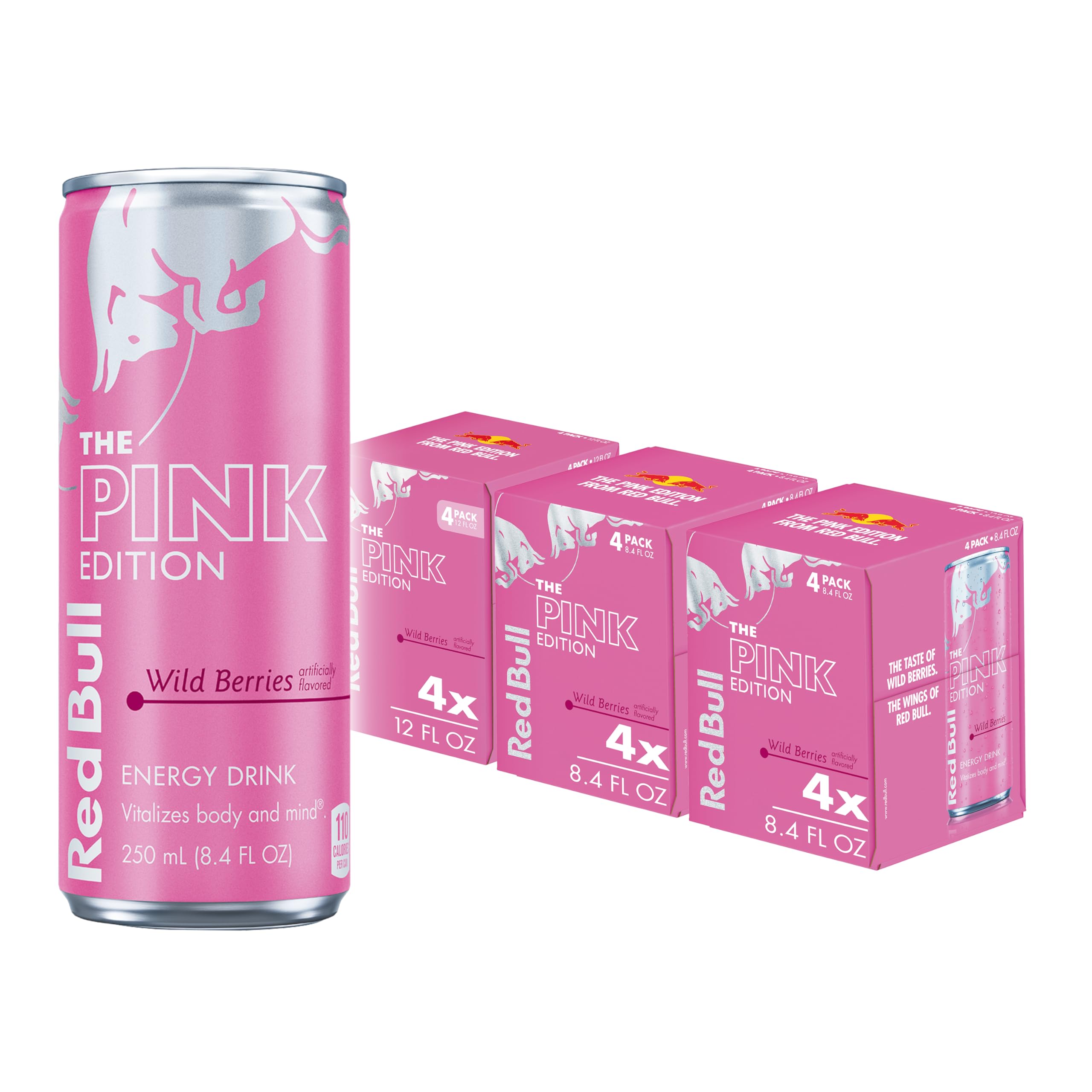 Red Bull Summer Edition Juneberry Energy Drink, 8.4 Fl Oz, 24 Cans