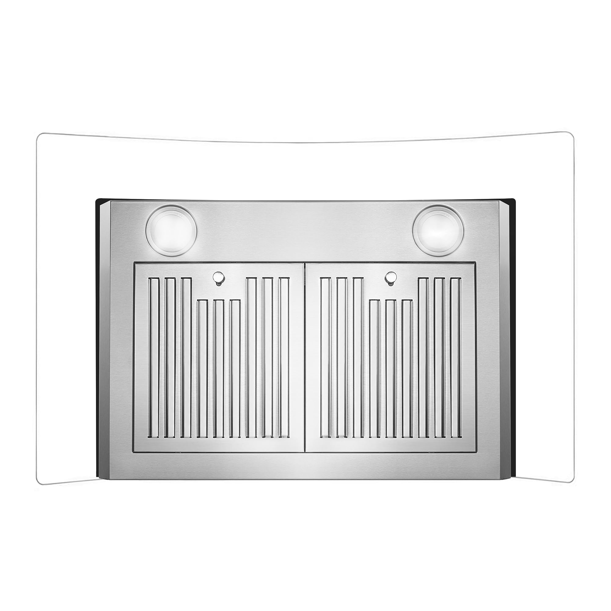 COSMO COS-668AS750 30 in. Vista Collection 380 CFM Ducted Wall Mount Range Hood, Touch Controls, LED Lights, Stainless Steel