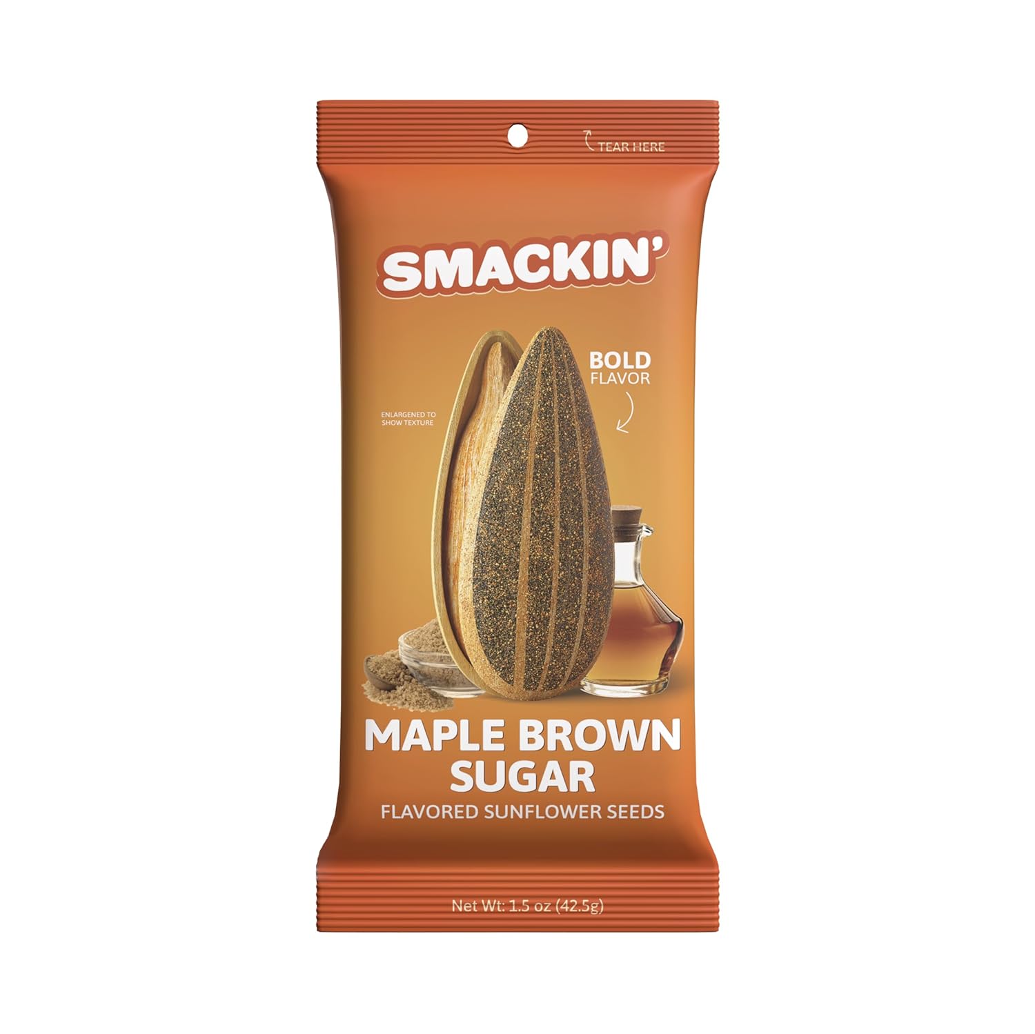 SMACKIN' Sunflower Seeds, Roasted Jumbo Small-Batch, American Made - Variety, 1.5oz bags (11 pack)