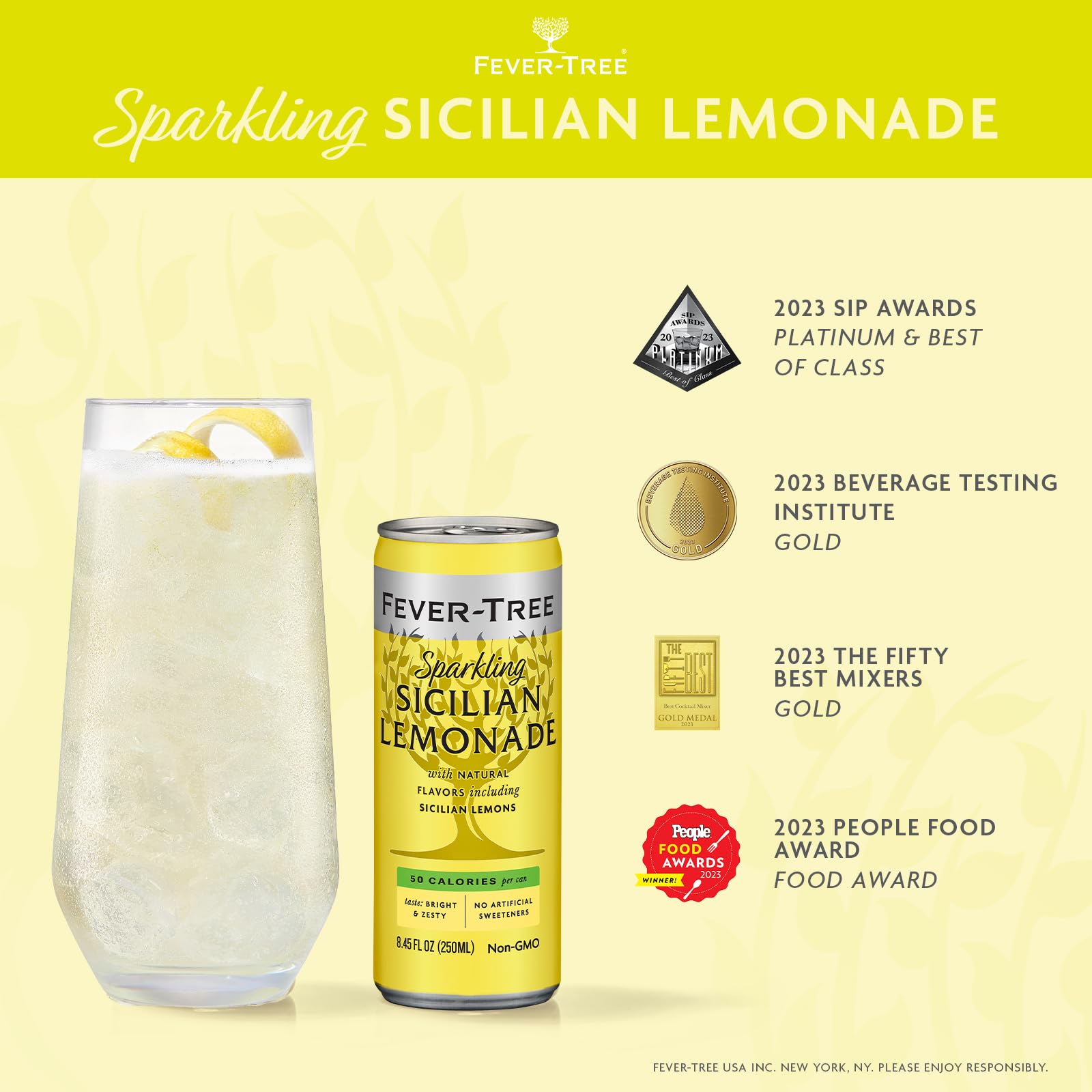 Fever Tree Club Soda Club Soda - Premium Quality Delicate with perfect carbonation - Refreshing Beverage for Cocktails & Mocktails. Naturally Sourced Ingredients, No Artificial Sweeteners or Colors - 5.07 Fl Oz (Pack of 24)(Packaging May Vary)