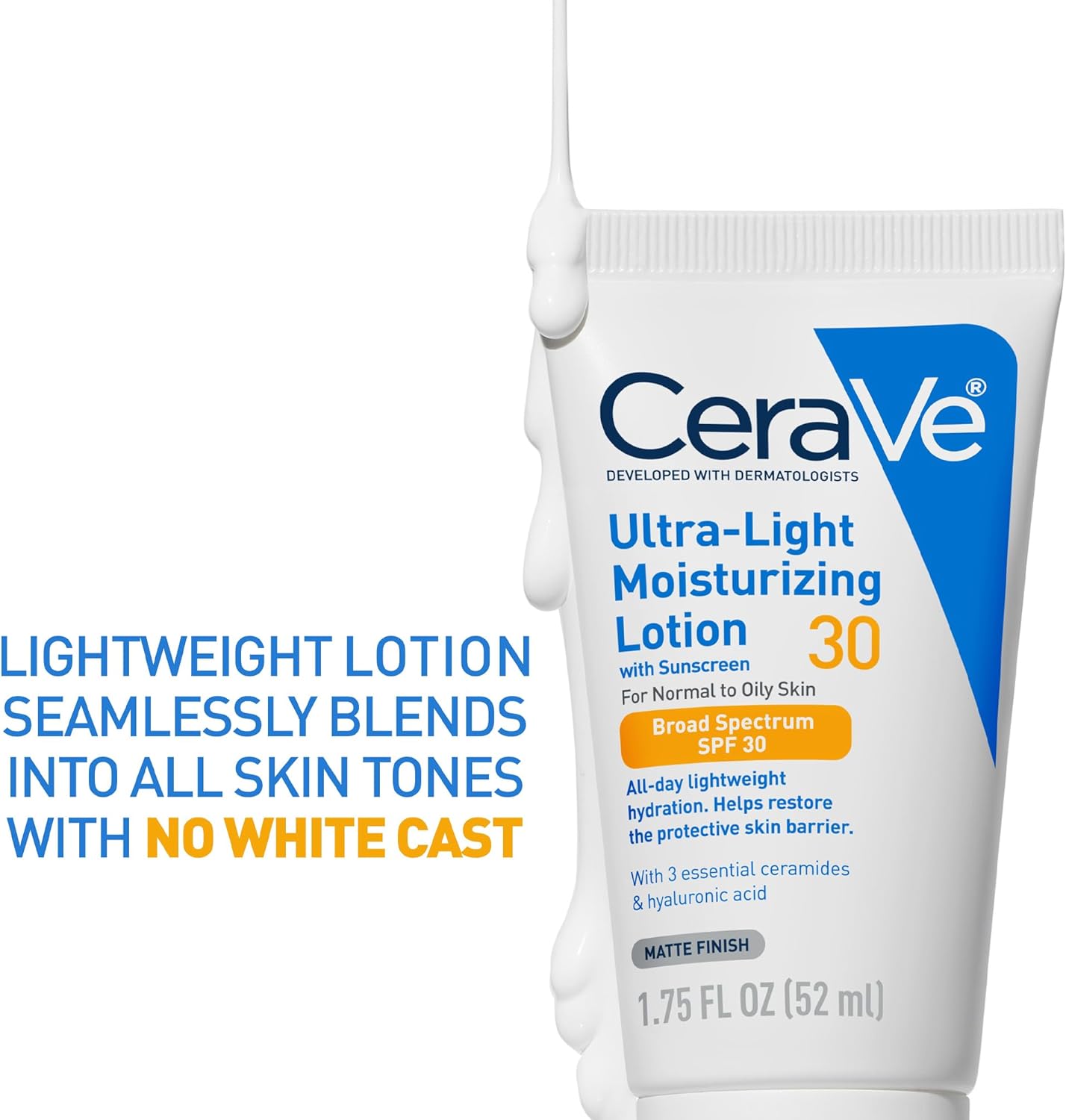 Cerave Pm Facial Moisturizing Lotion, 3 Oz., Multiplied With Derma Roller, 3 Fl Oz (Pack Of 1)