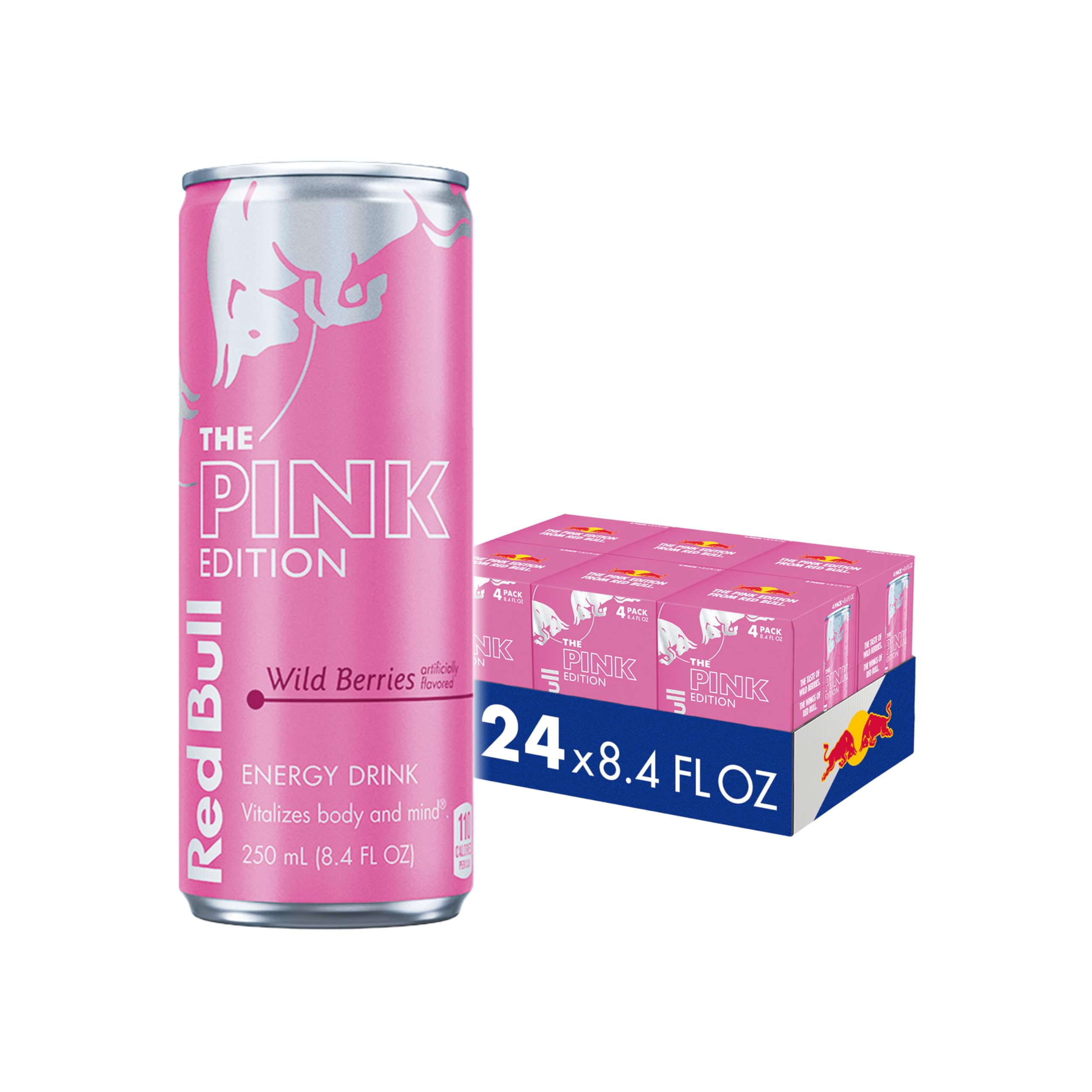 Red Bull Summer Edition Juneberry Energy Drink, 8.4 Fl Oz, 24 Cans
