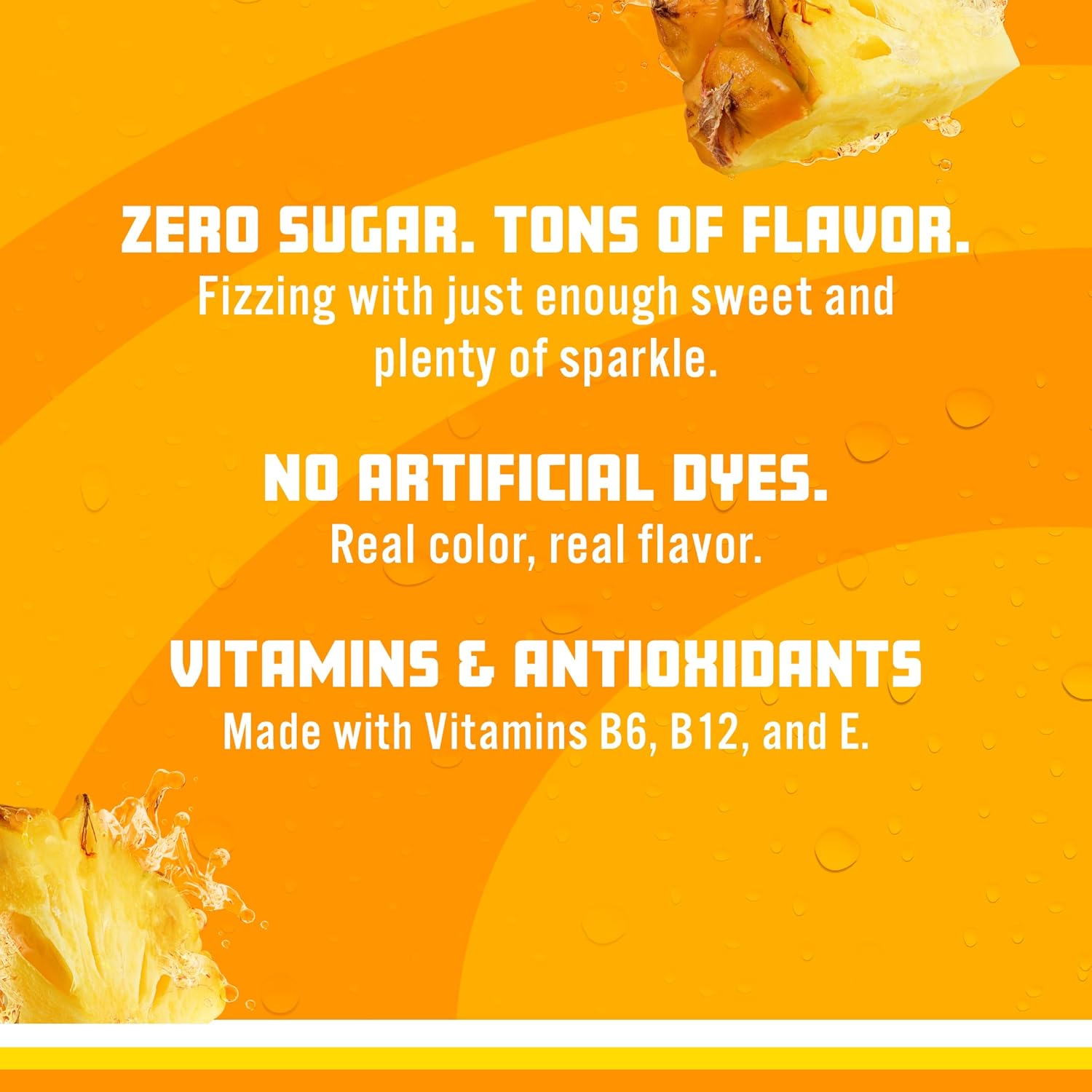 Sparkling Ice® LIFESAVERS™ Pineapple, Zero Sugar Flavored Sparkling Water, with Vitamins and Antioxidants, Low Calorie Beverage, 17 fl oz Bottles (Pack of 12)