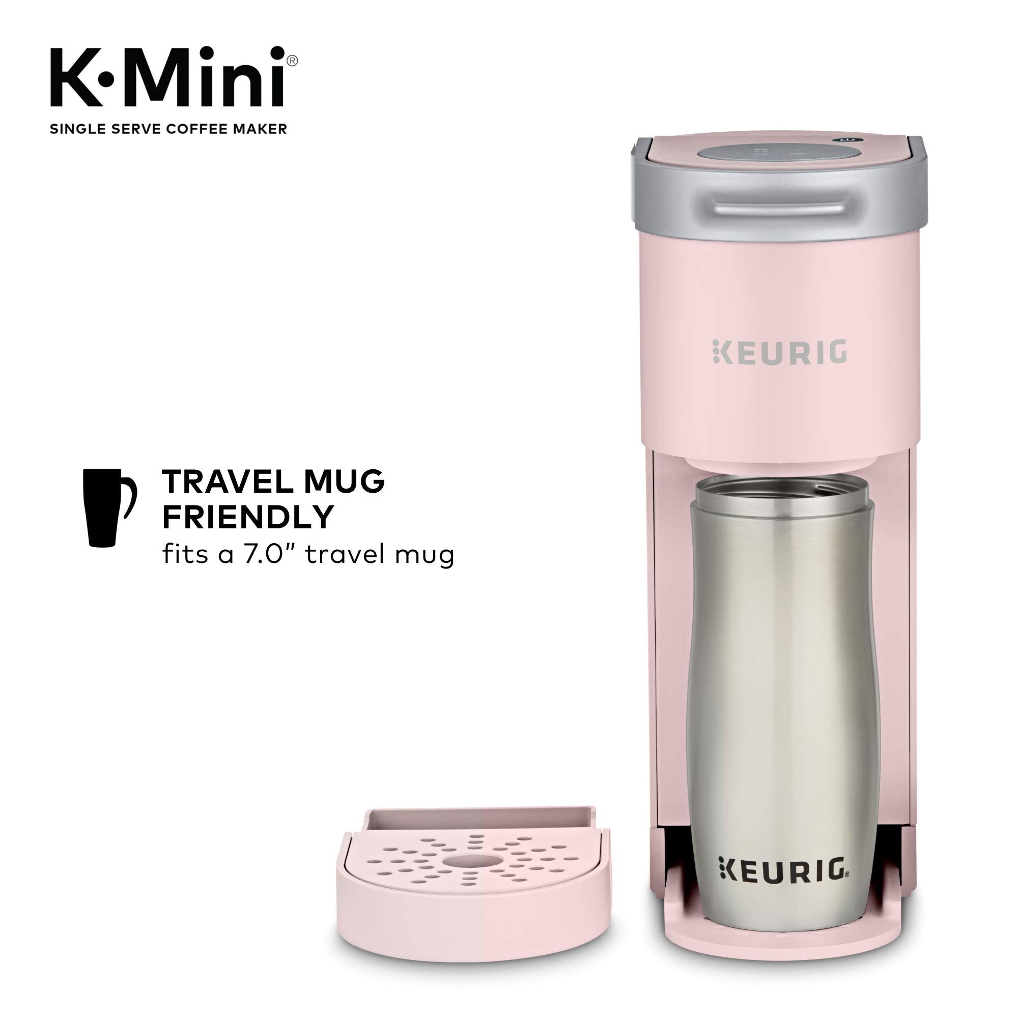 Keurig K-Mini Single Serve K-Cup Pod Coffee Maker, 6 to 12oz Brew size, with Cord Storage, Perfect for Small Spaces, Black