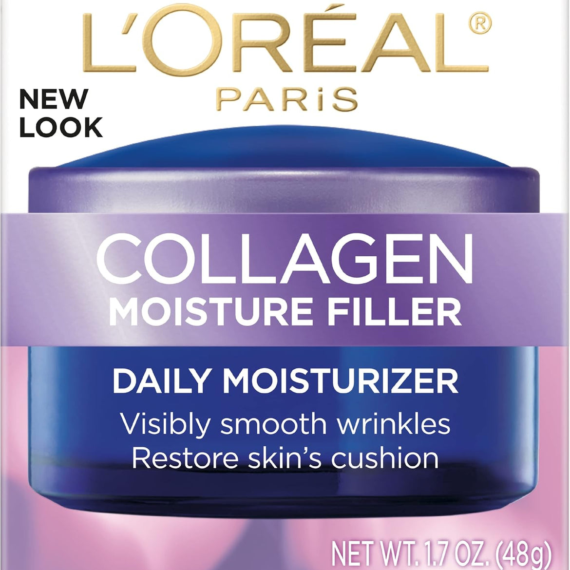 L'Oreal Paris Collagen Moisture Filler Day/Night Cream, 1.7-Fluid Ounce