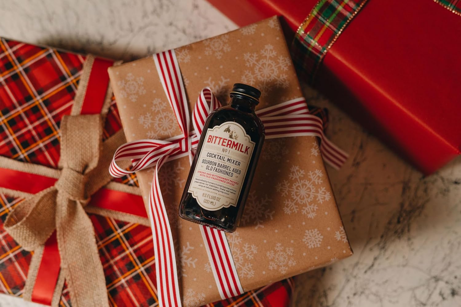 Bittermilk No.1 Bourbon Barrel Aged Old Fashioned Mix - All Natural Handcrafted Cocktail Mixer - Old Fashioned Syrup - More Complex than Bitters & Simple Syrup