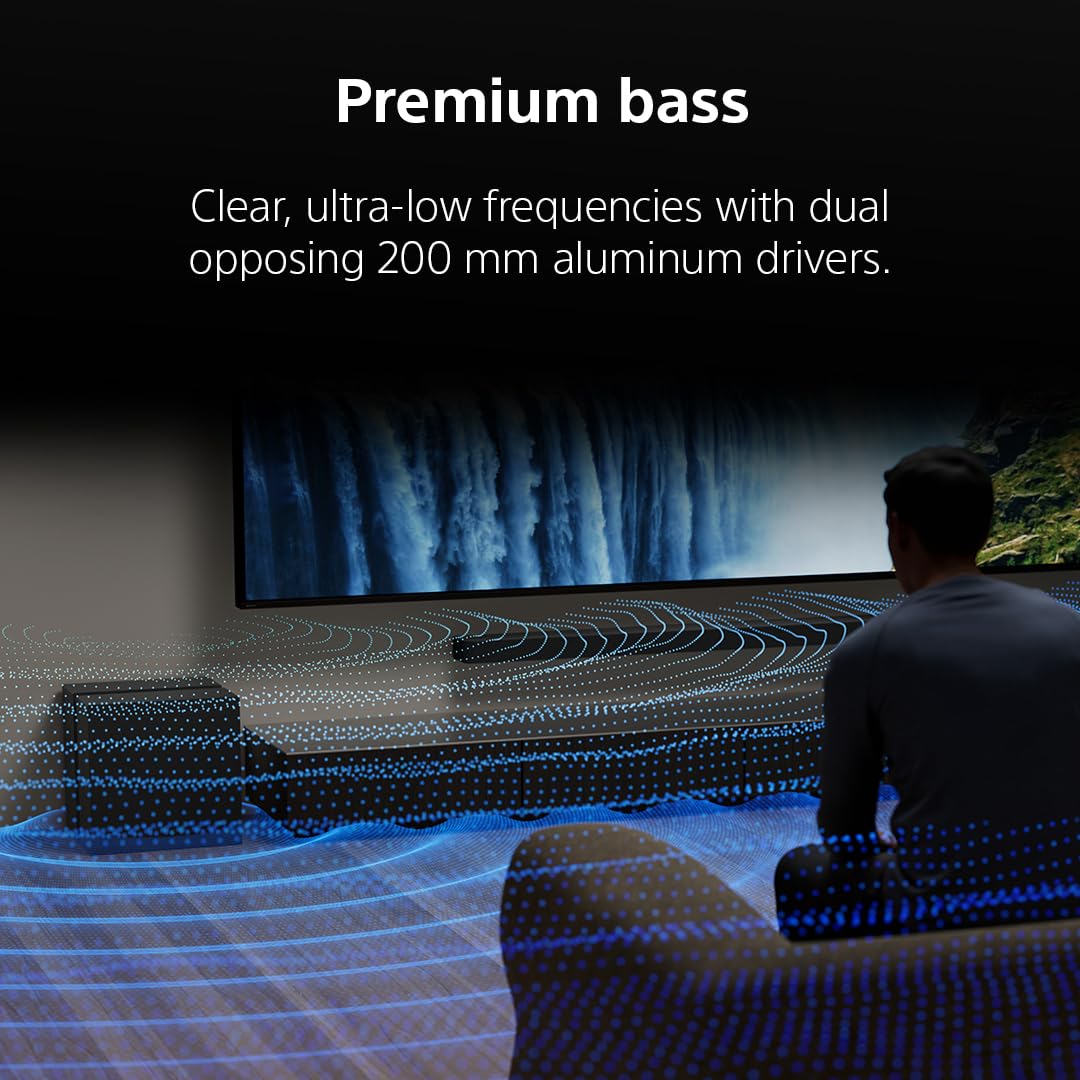 Sony BRAVIA Theater Quad 16-Speaker Home Theater Audio System with 4 Wireless Speakers, 360 Spatial Sound Mapping, Dolby Atmos/DTS:X Support, Room Calibration (HT-A9M2)
