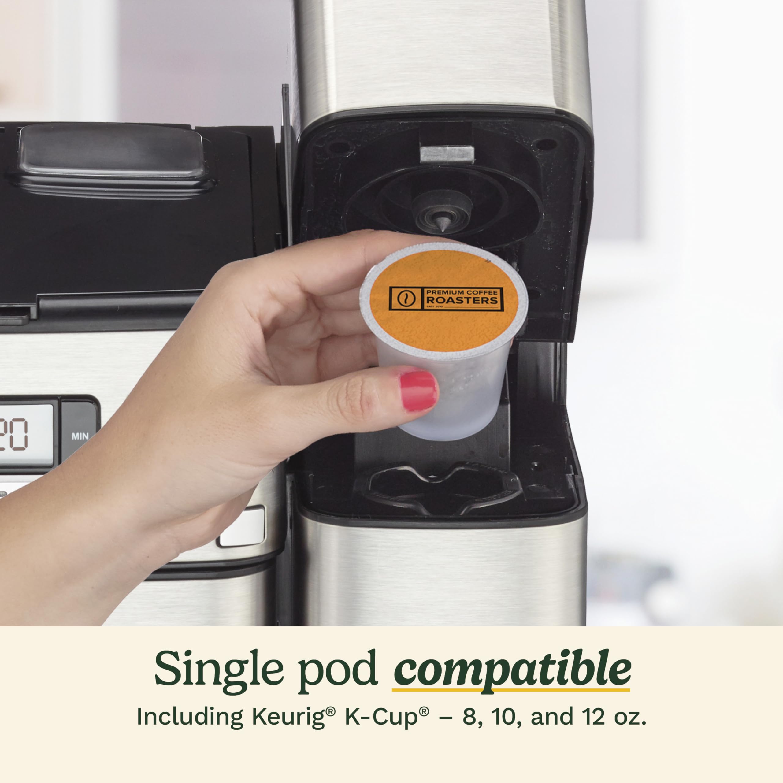 Cuisinart Automatic Grind & Brew 12-Cup Coffee Maker with Blade Grinder, Programmable Coffee Machine Glass Carafe with 1-4 Cup Setting, Brew Pause, Grind-Off Option, DGB-400NAS, Black/Stainless Steel