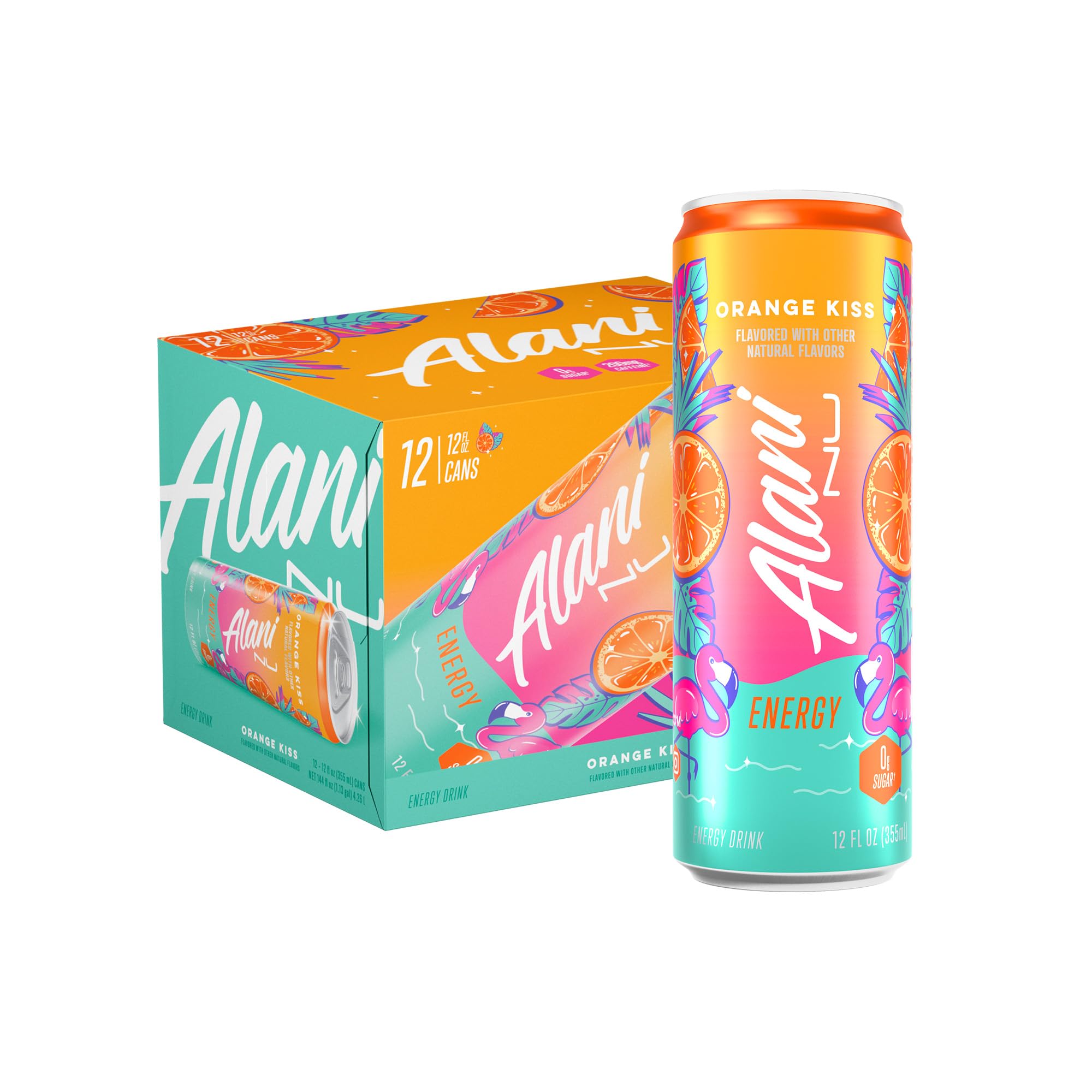 Alani Nu CHERRY TWIST Sugar Free, Low Calorie Energy Drinks, 200mg Caffeine, Biotin B Vitamins, Zero Sugar, 15 Calories, 12 Fl Oz Cans, 12 Pack0