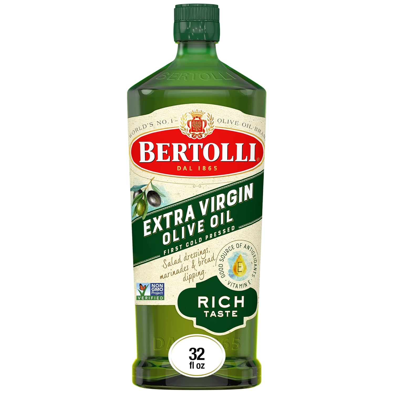 BERTOLLI RICH EXTRA VIRGIN OLIVE OIL 101 OZ (3L)