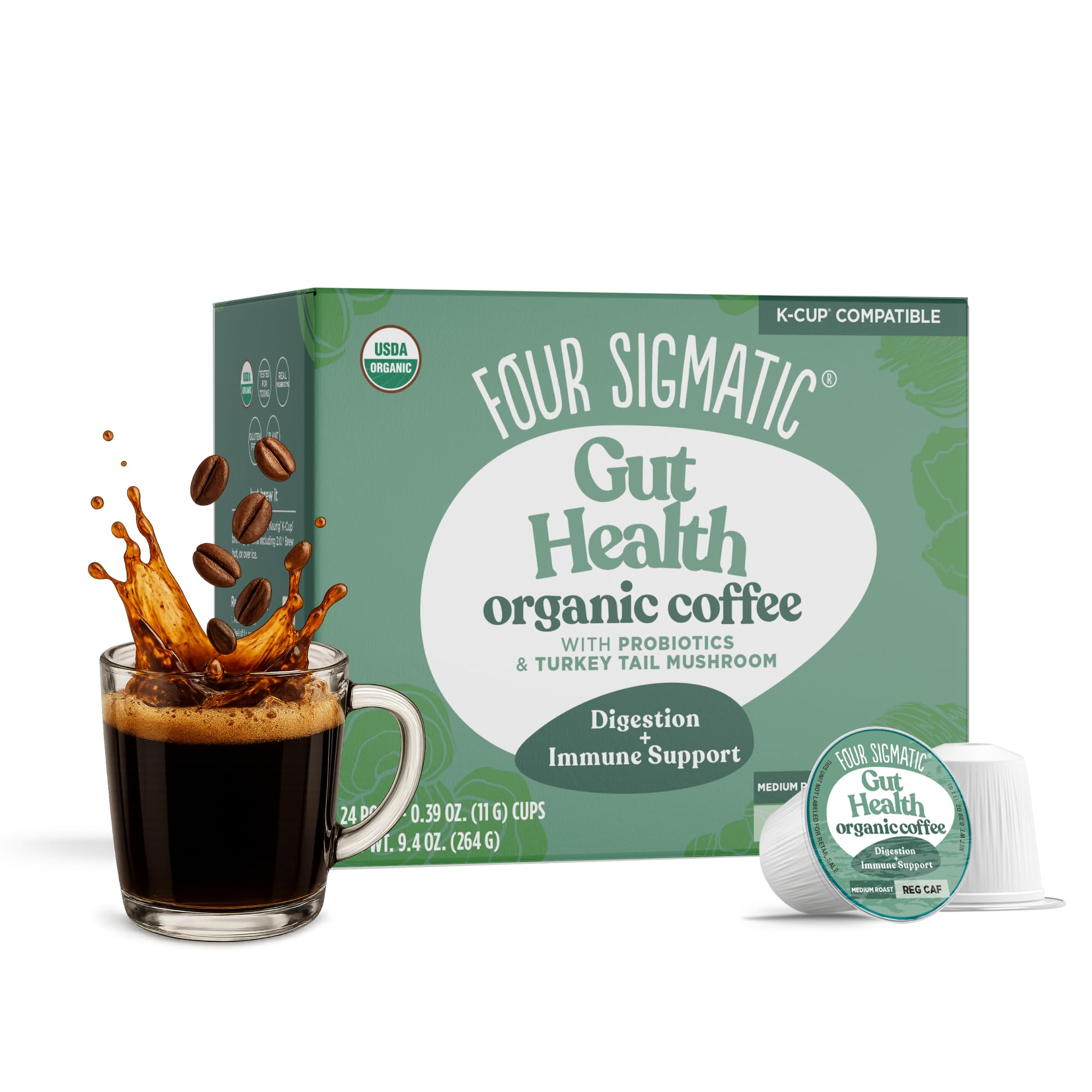 Four Sigmatic Mushroom Coffee K-Cups