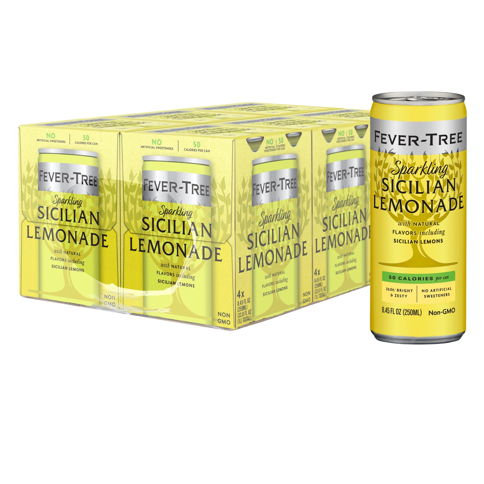 Fever Tree Club Soda Club Soda - Premium Quality Delicate with perfect carbonation - Refreshing Beverage for Cocktails & Mocktails. Naturally Sourced Ingredients, No Artificial Sweeteners or Colors - 5.07 Fl Oz (Pack of 24)(Packaging May Vary)